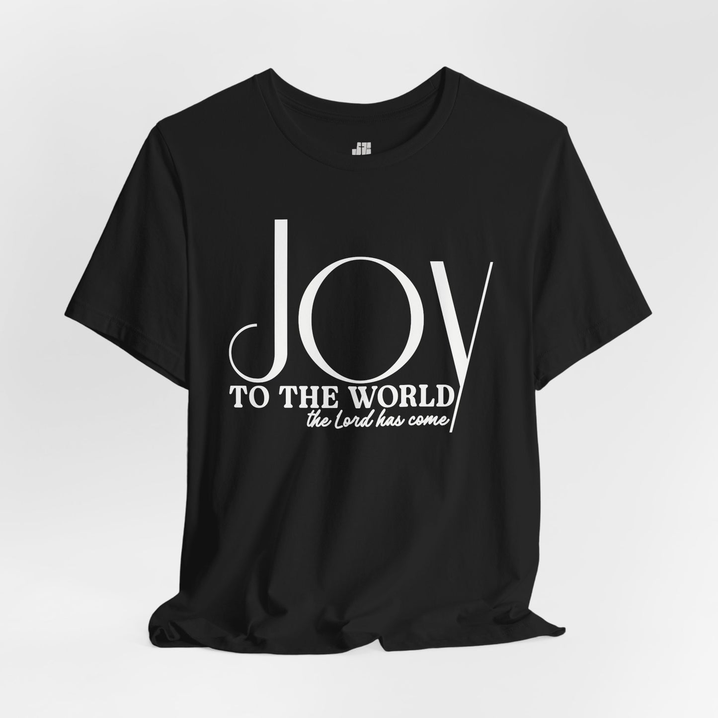 Joy to The World Soft Cotton Tee - Christian Christmas Shirt