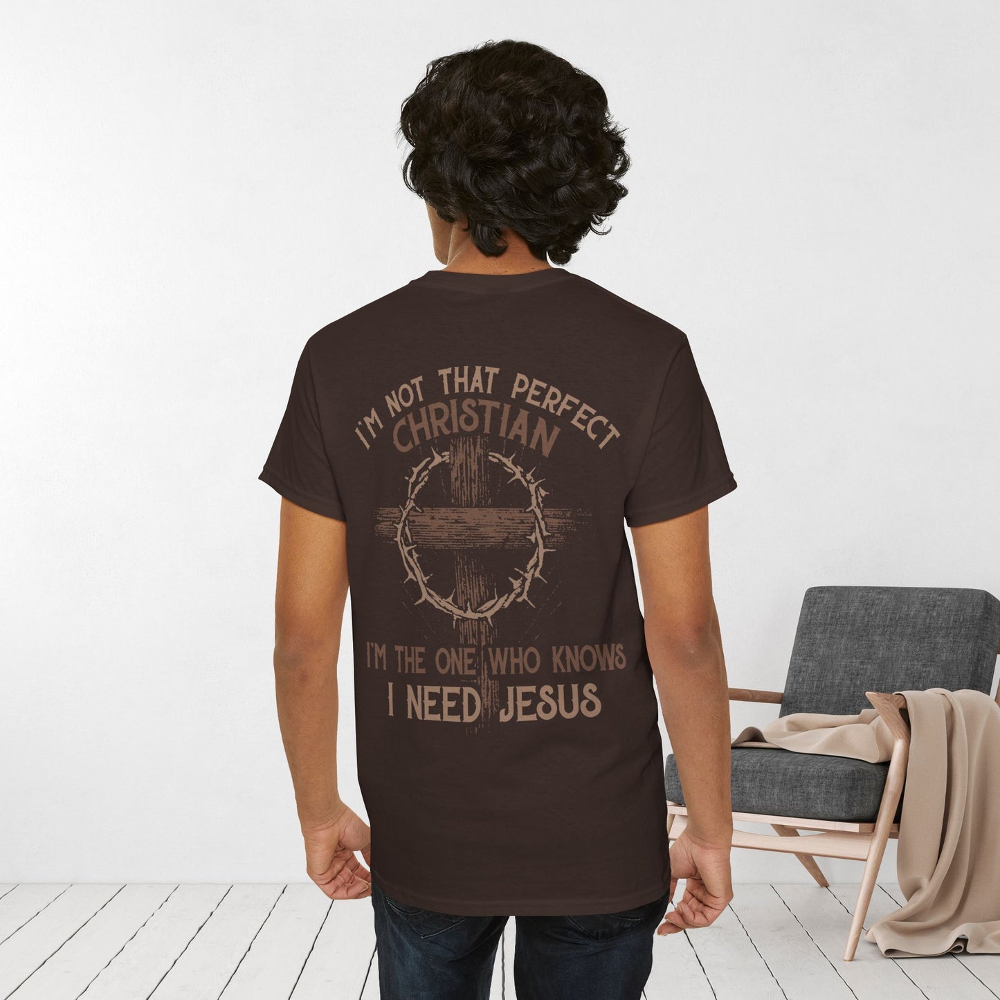 I'm Not The Perfect Christian Heavy Cotton Tee