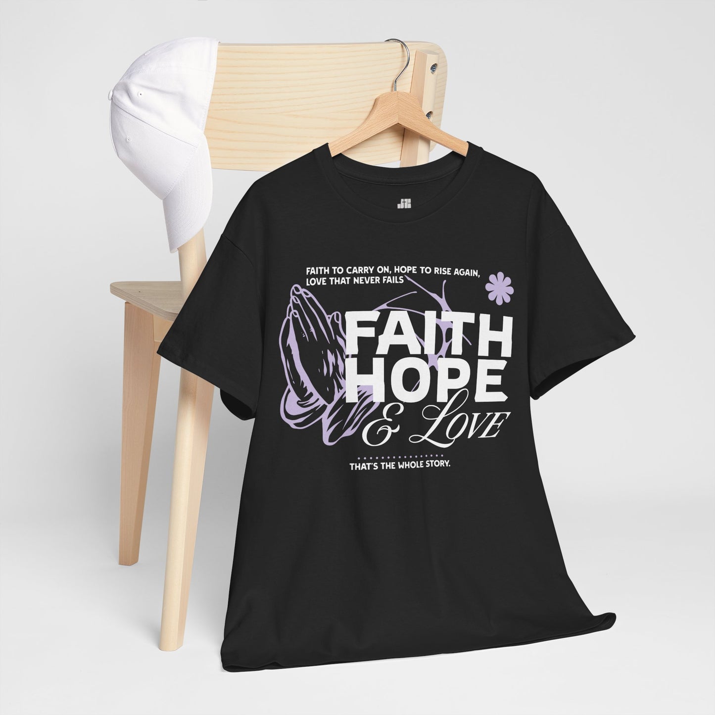 Faith Hope Love Heavy Cotton Tee