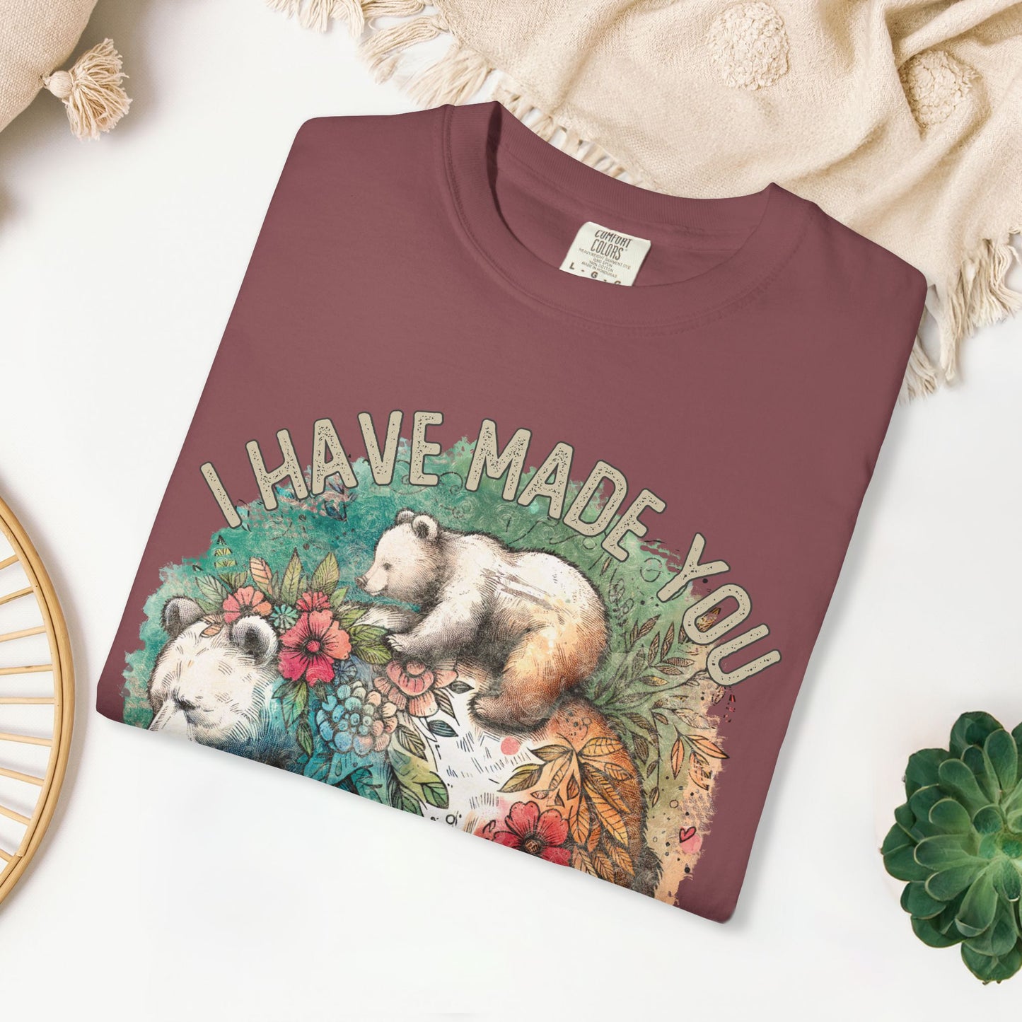 I Will Carry You Comfort Colors Shirt