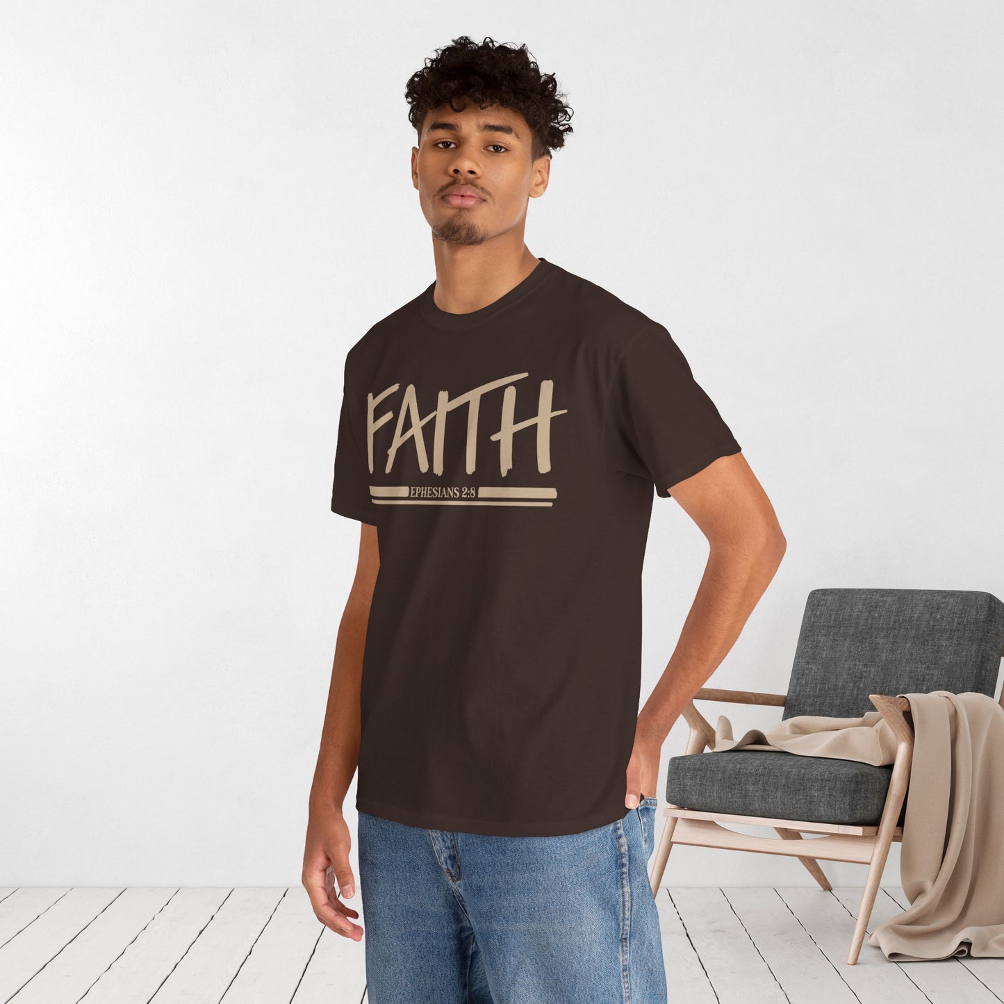 Faith Heavy Cotton Tee