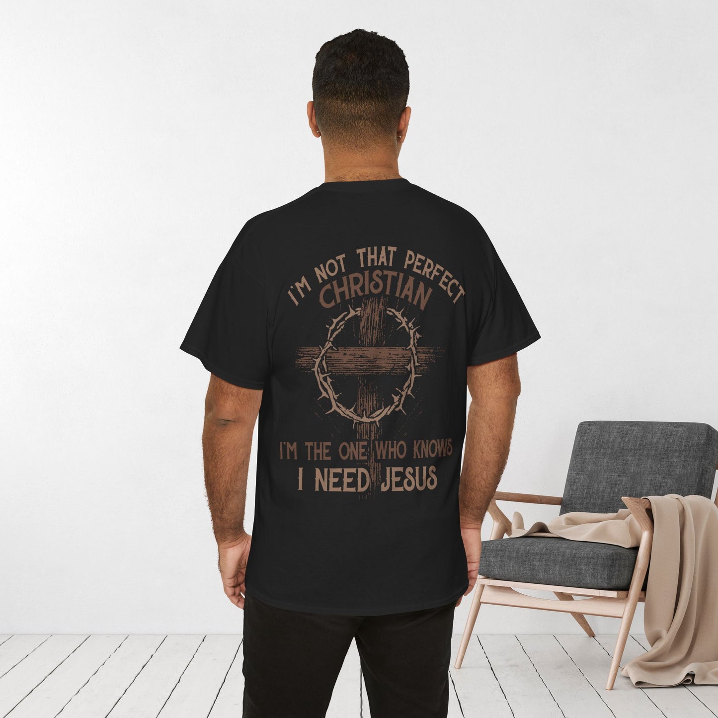 I'm Not The Perfect Christian Heavy Cotton Tee