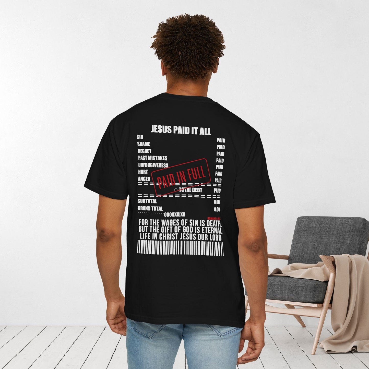 Jesus Paid the Price Comfort Colors Shirt
