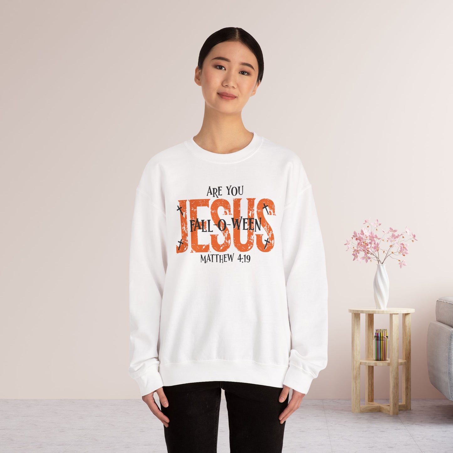 Are You Fall-o-ween Jesus Sweatshirt - Christian Fall Crewneck