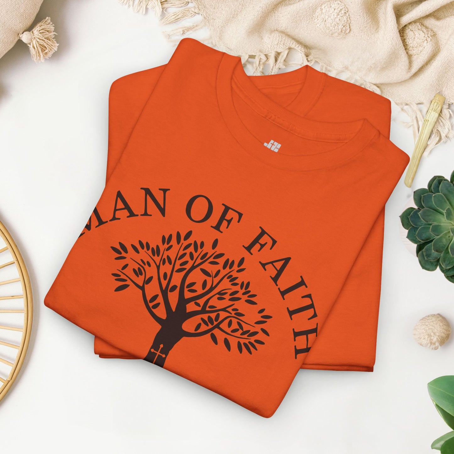 Man of Faith Heavy Cotton Tee