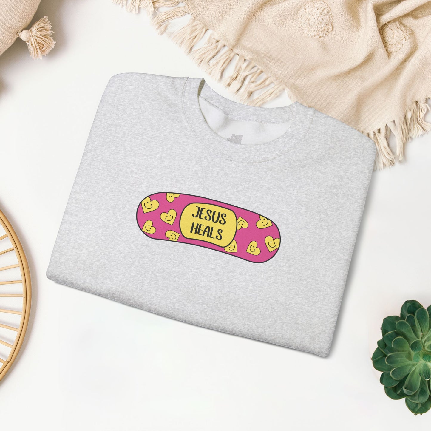 Jesus Heals Sweatshirt