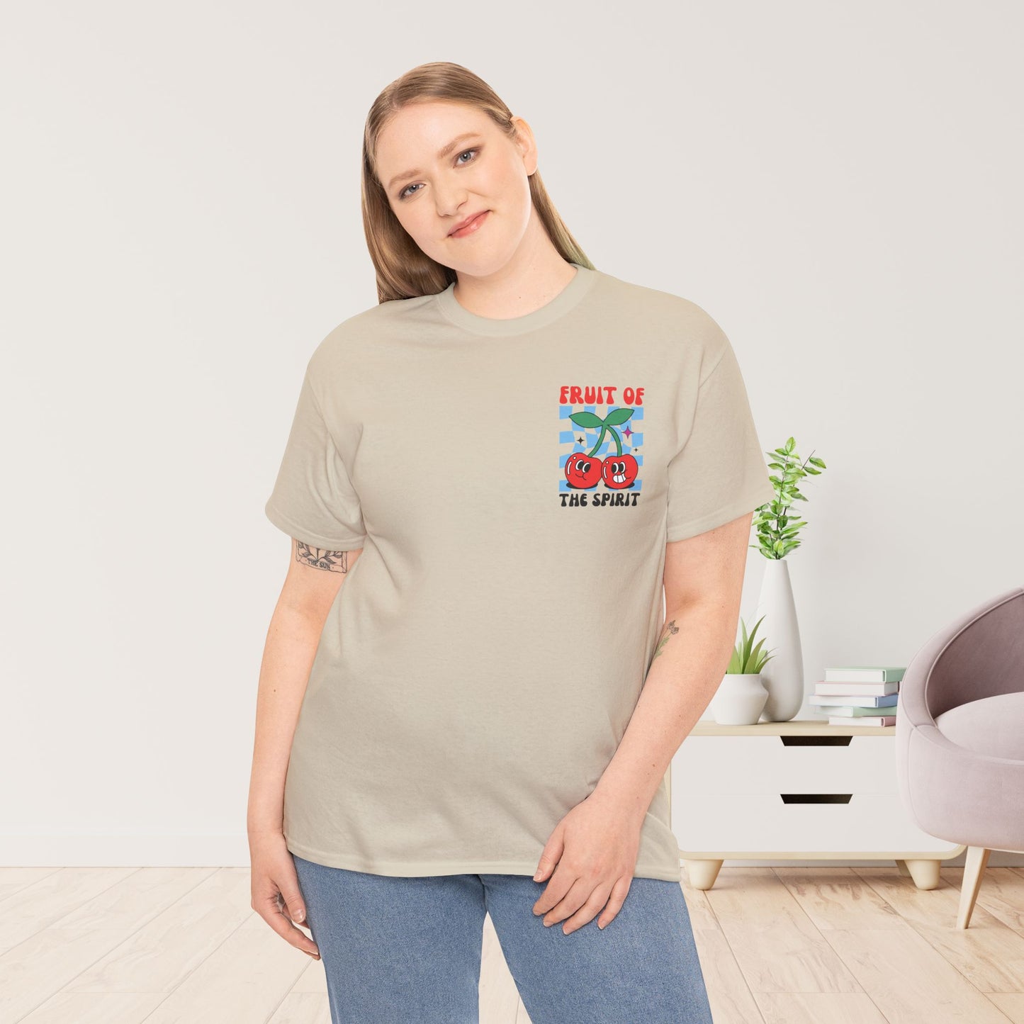 Fruit of The Spirit Heavy Cotton Tee