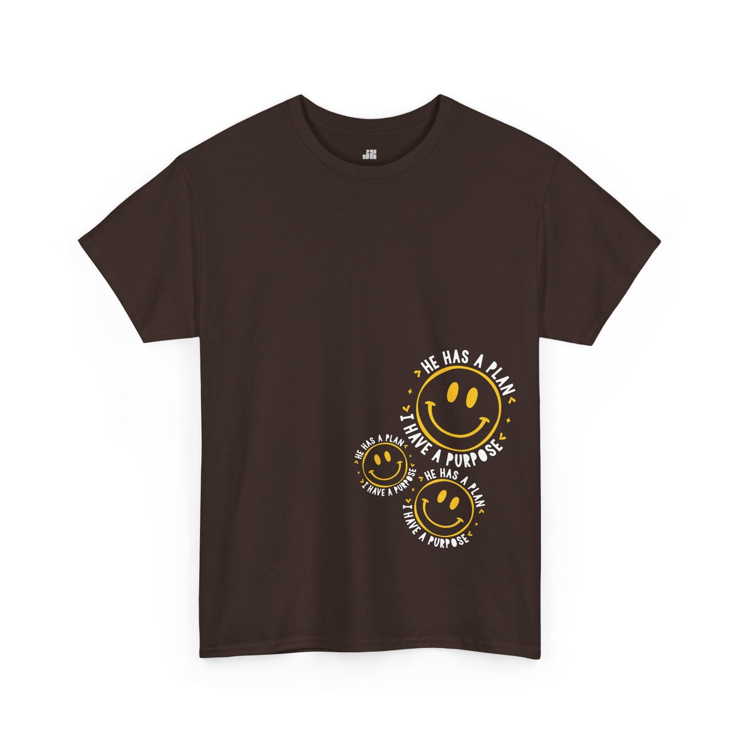 He Has a Plan, I Have a Purpose Heavy Cotton Tee