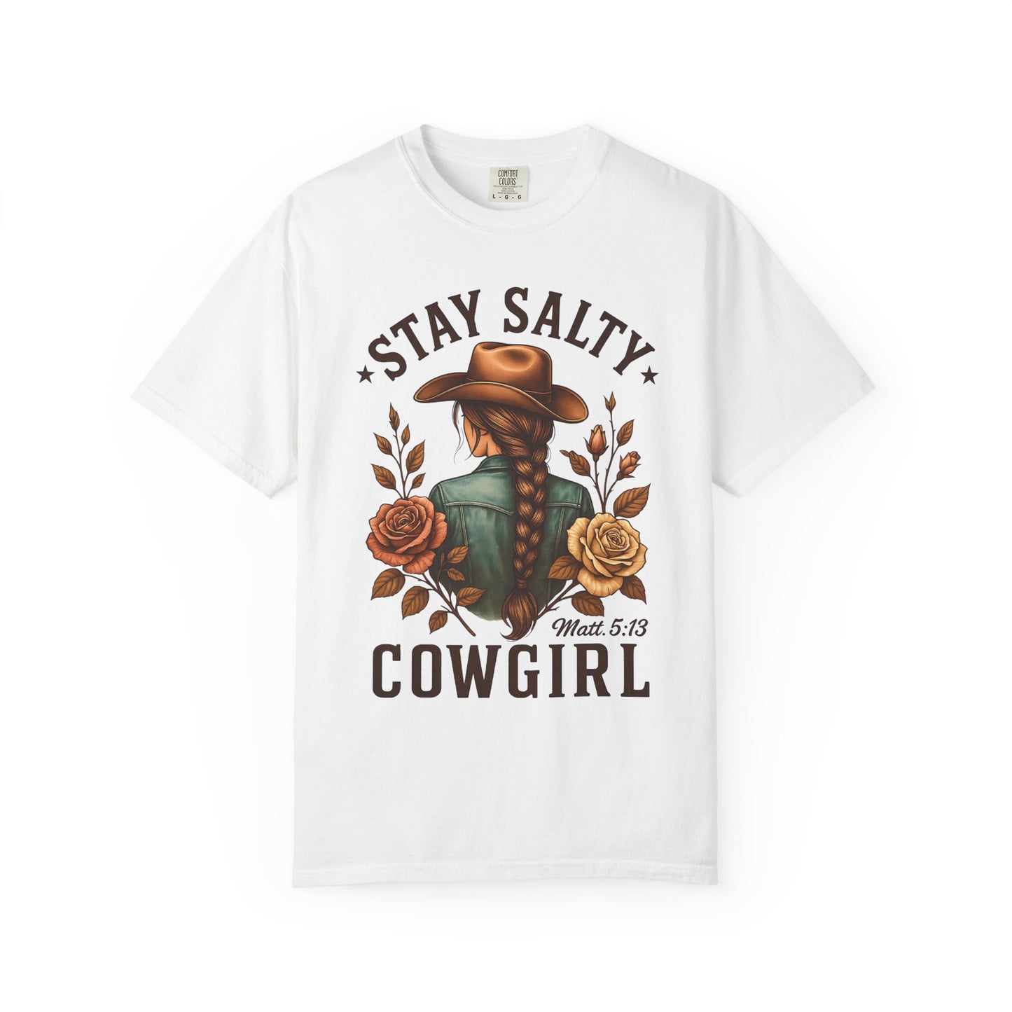 Stay Salty Cowgirl Comfort Colors Shirt