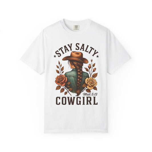 Stay Salty Cowgirl Comfort Colors Shirt