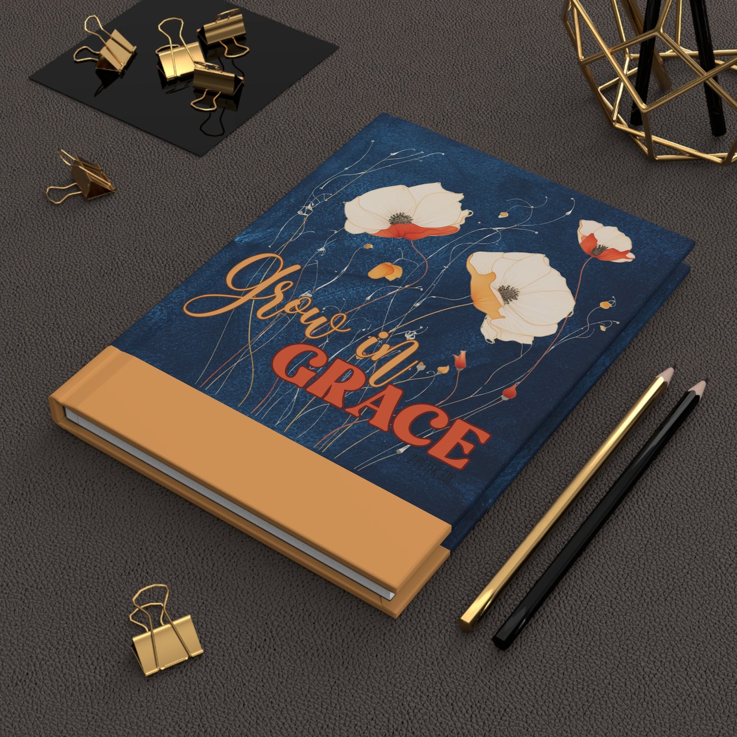 Grow in Grace Hardcover Journal