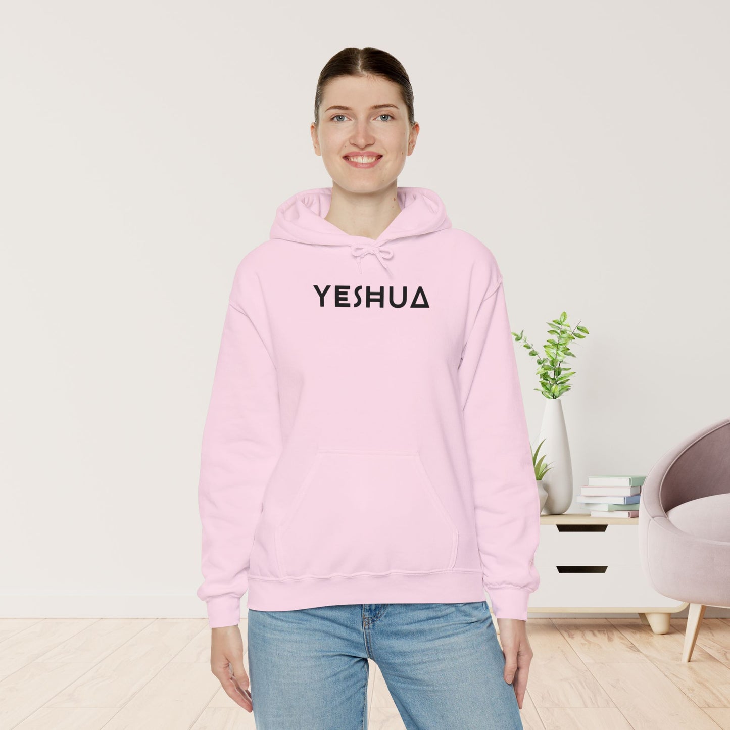 YESHUA Hoodie - Minimalist Christian Hoodie