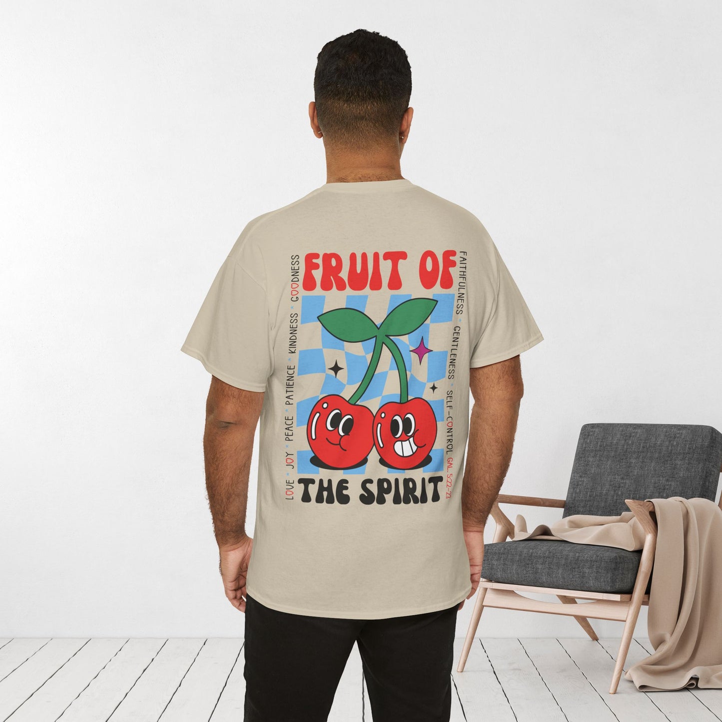 Fruit of The Spirit Heavy Cotton Tee