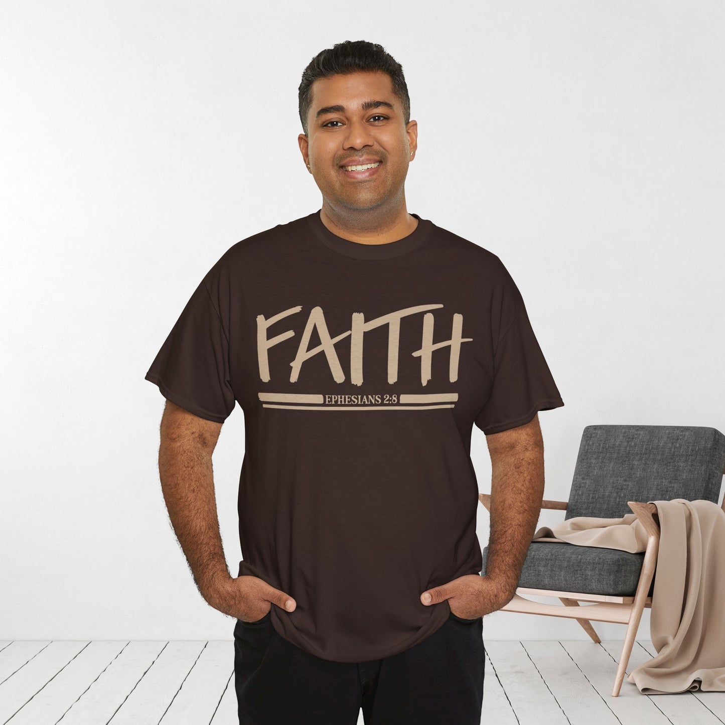 Faith Heavy Cotton Tee