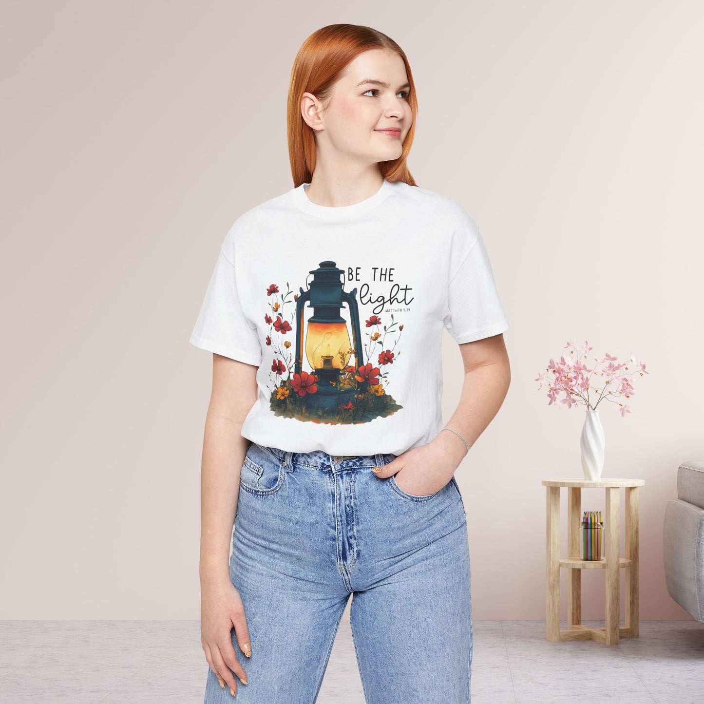 Be The Light Soft Cotton Tee