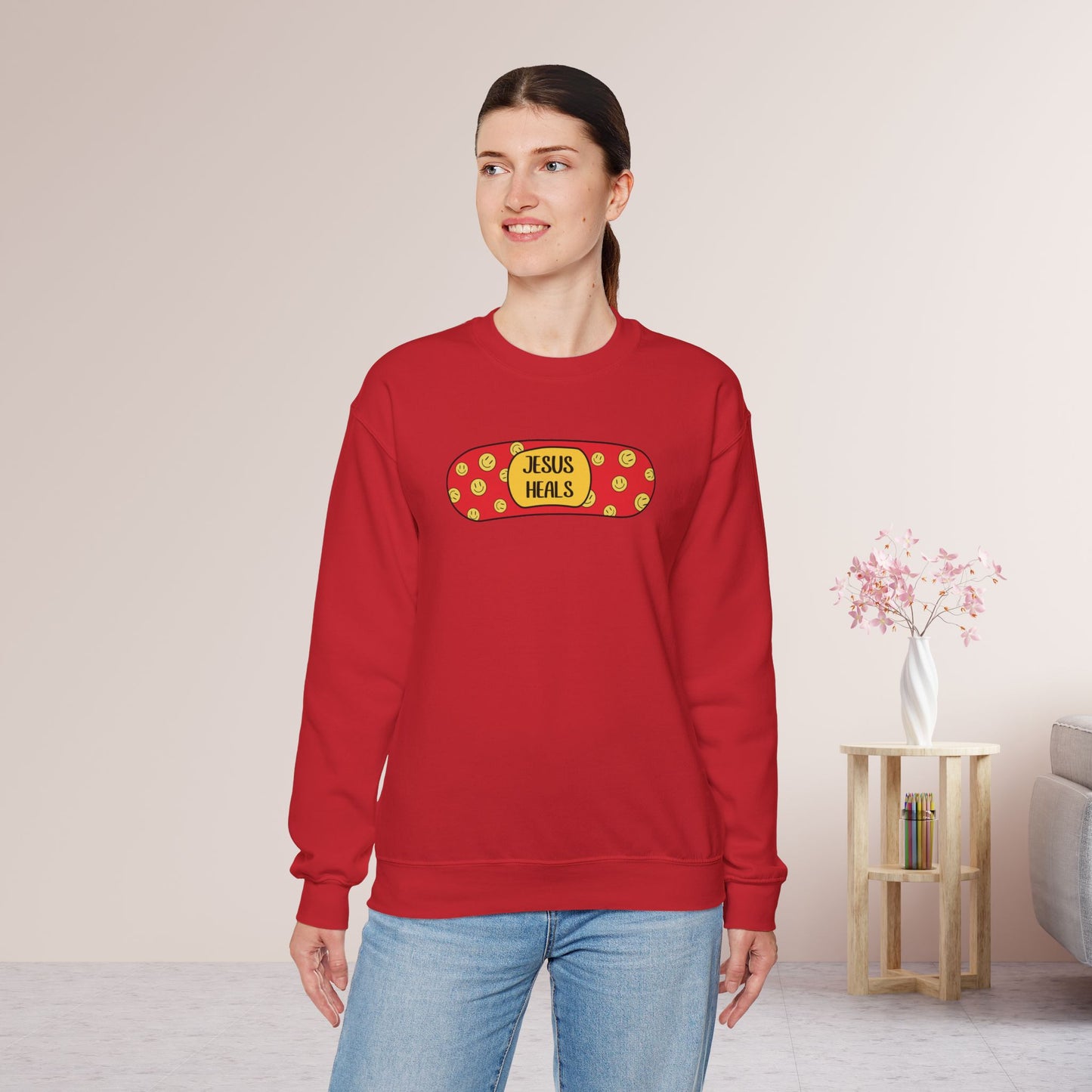 Jesus Heals Sweatshirt