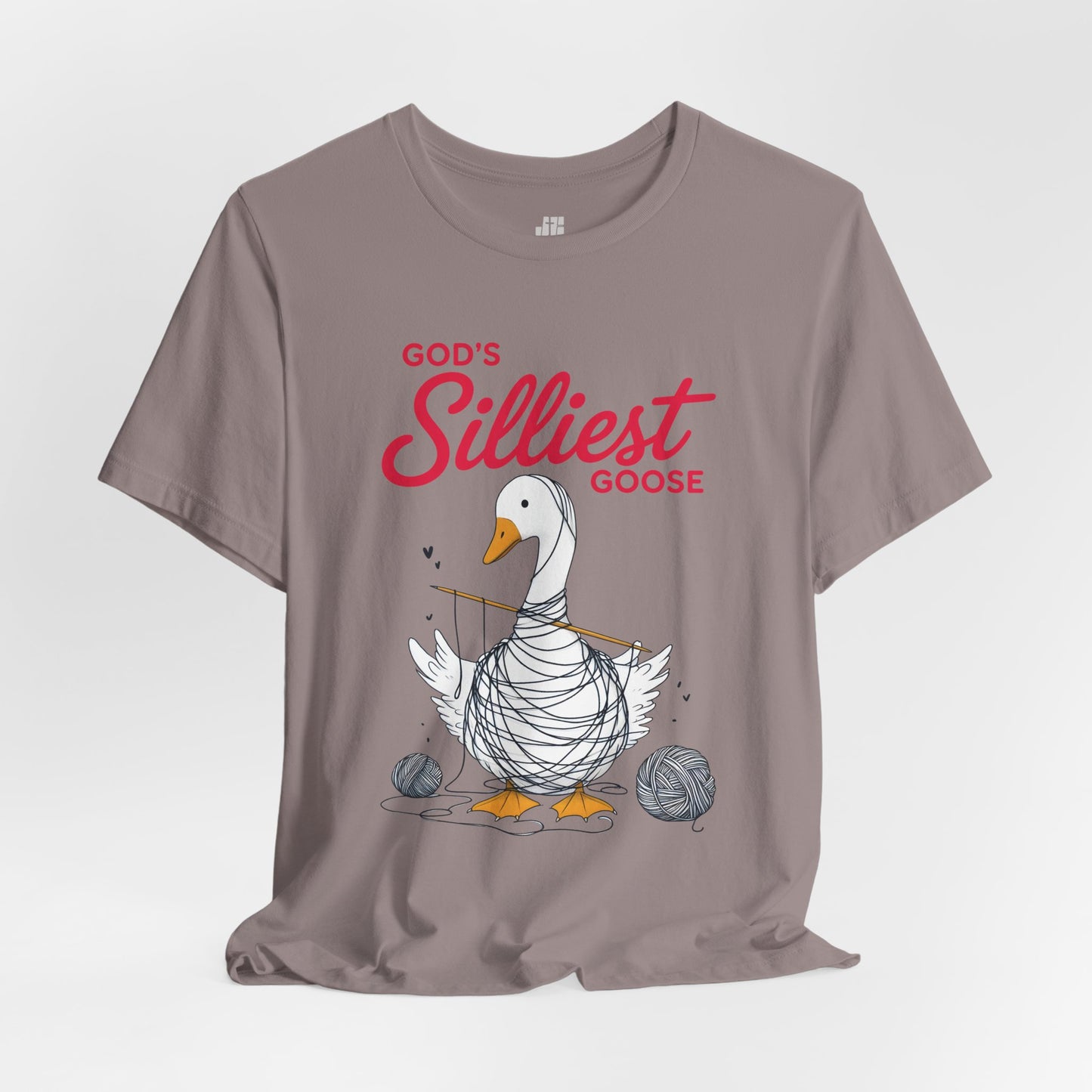 God's Silliest Goose Soft Cotton Tee - Christian Shirt