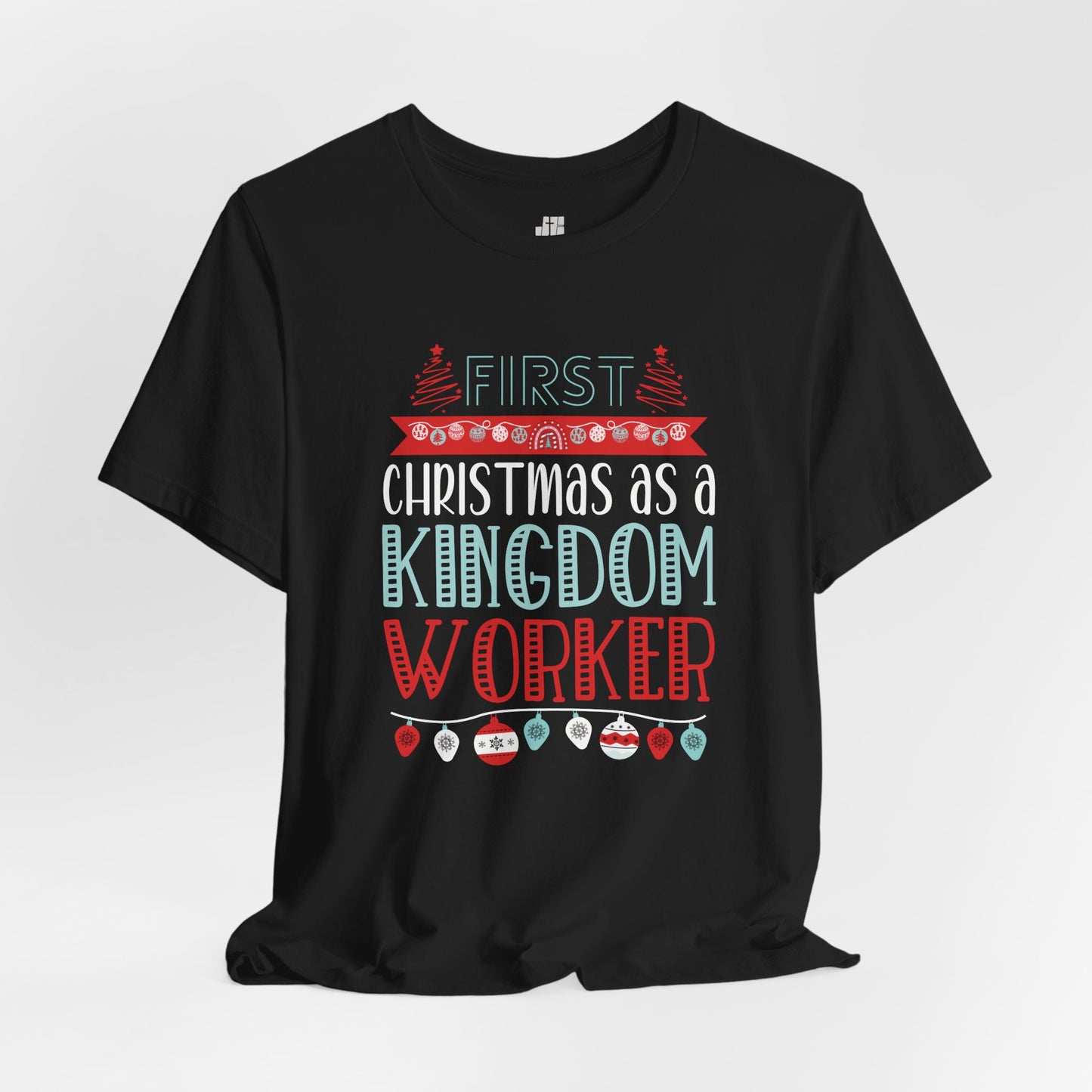 First Christmas As a Kingdom Worker Soft Cotton Tee - First Christmas Shirt