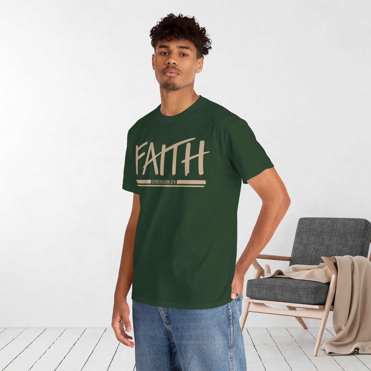 Faith Heavy Cotton Tee
