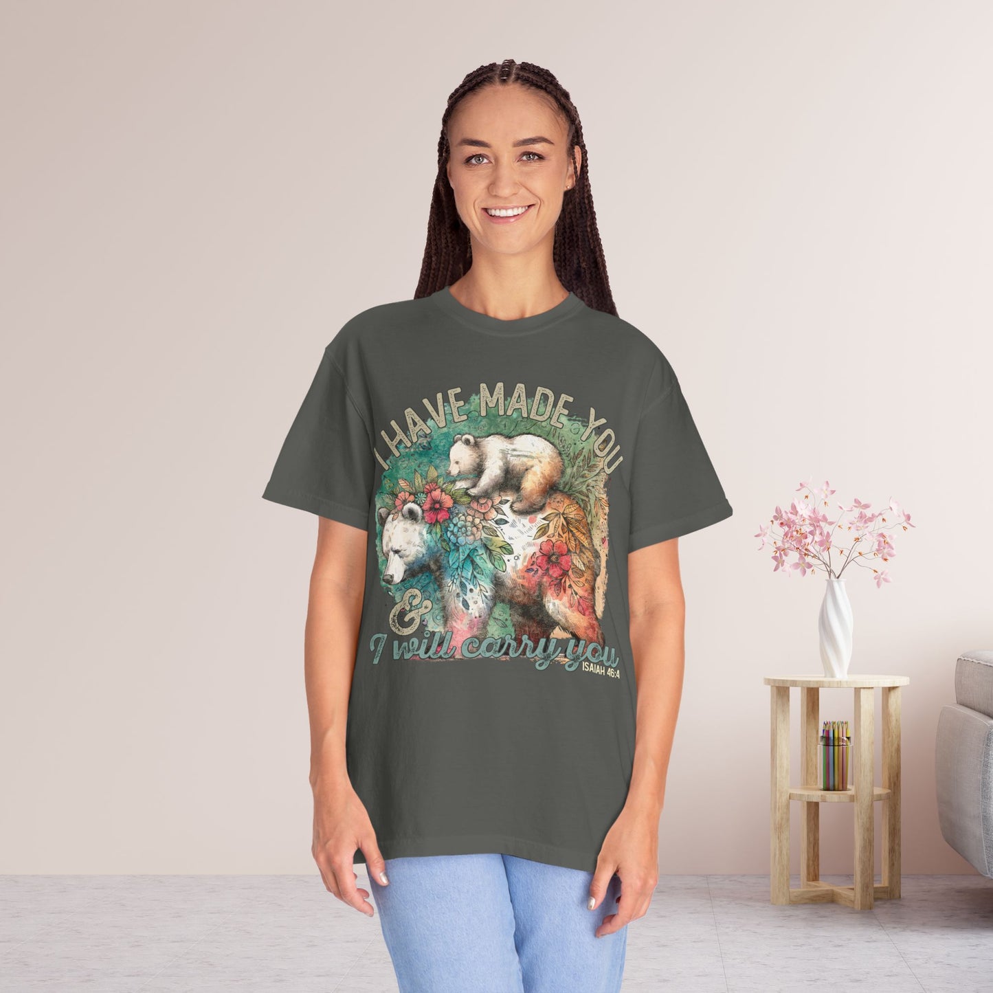 I Will Carry You Comfort Colors Shirt