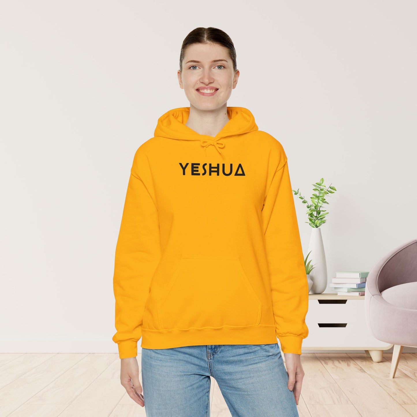 YESHUA Hoodie - Minimalist Christian Hoodie
