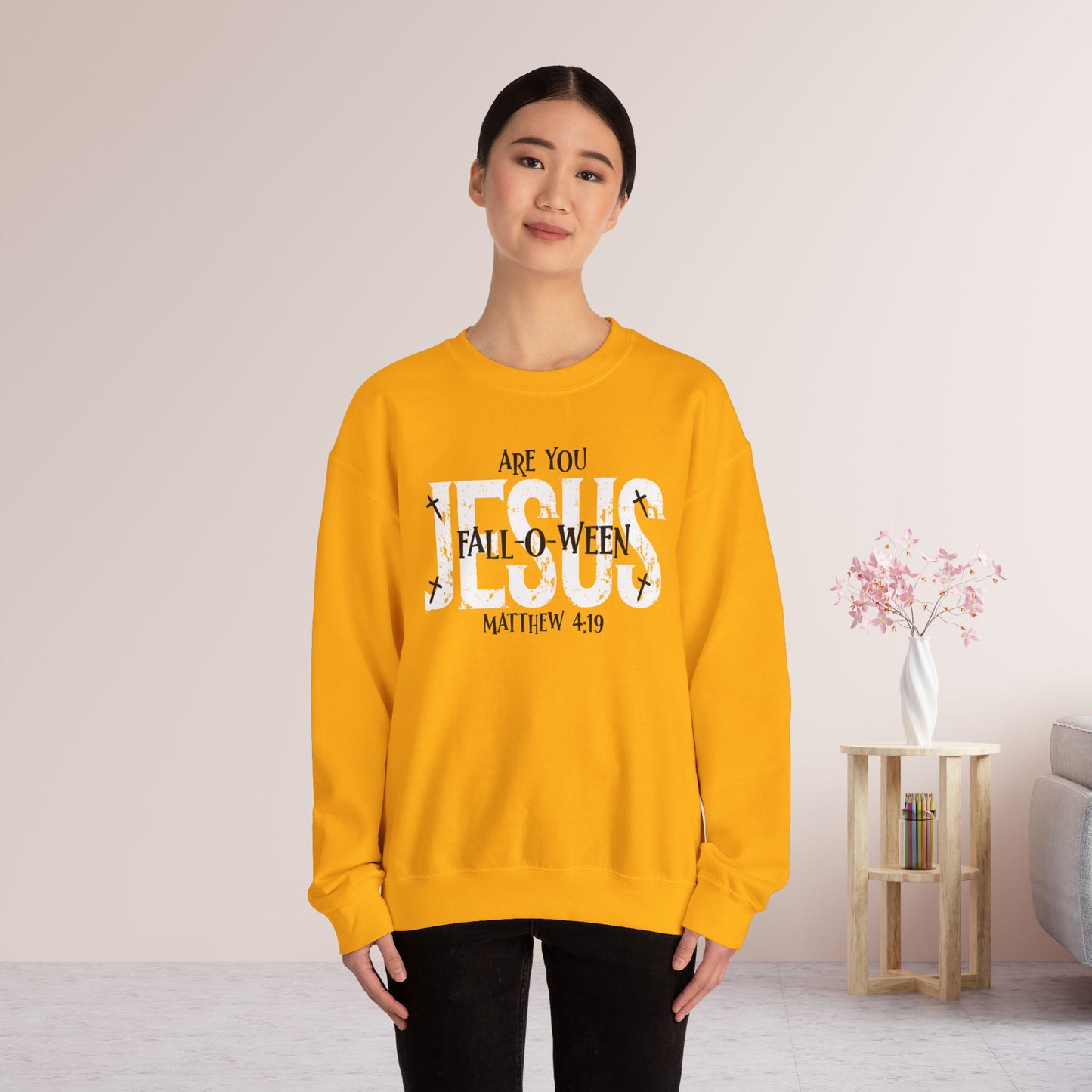 Are You Fall-o-ween Jesus Sweatshirt - Christian Fall Crewneck