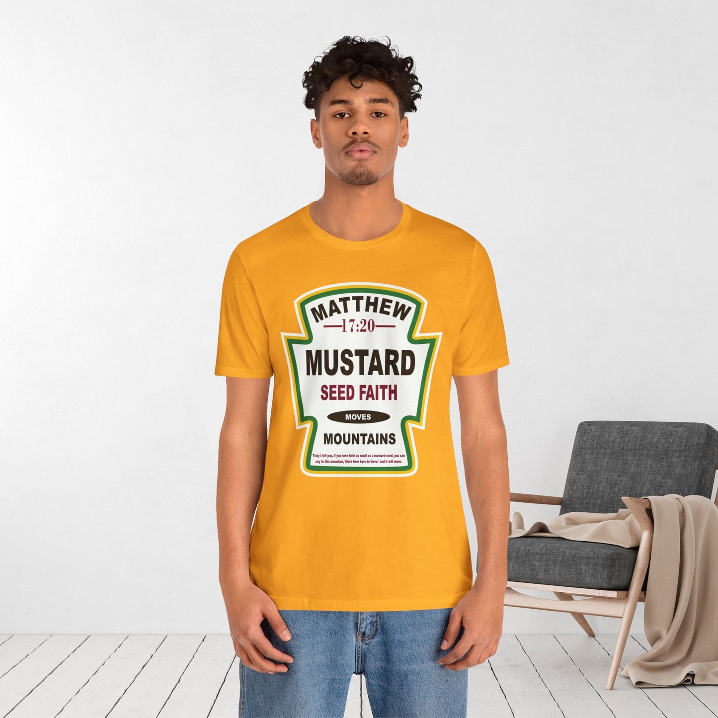 Mustard Seed Faith Soft Cotton Tee - Matthew 17:20