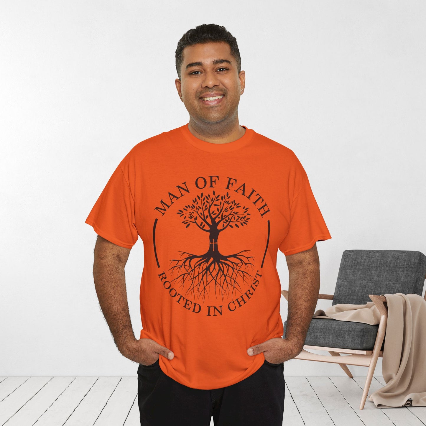 Man of Faith Heavy Cotton Tee