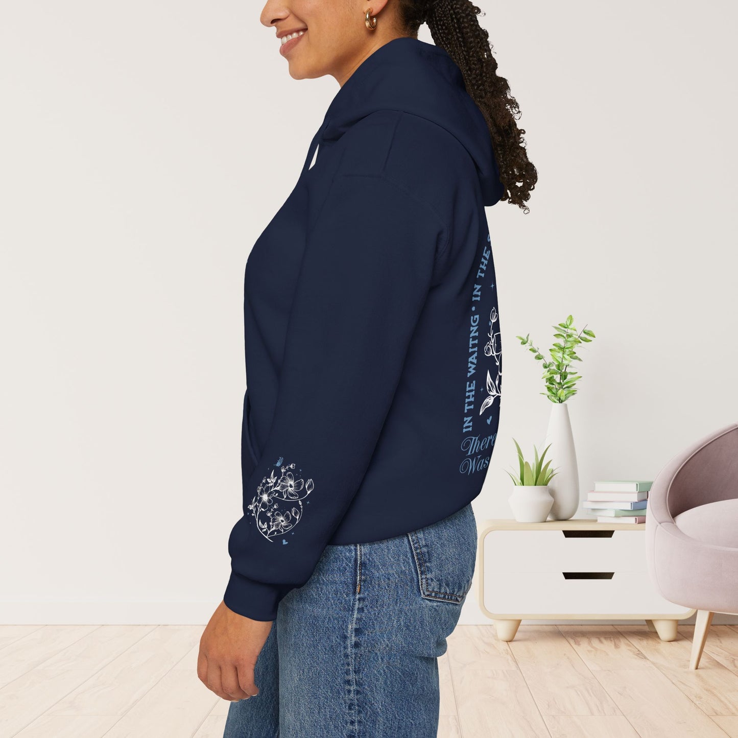 In The Waiting, In the Searching In The Healing, In The Hurting There Was Jesus Hoodie