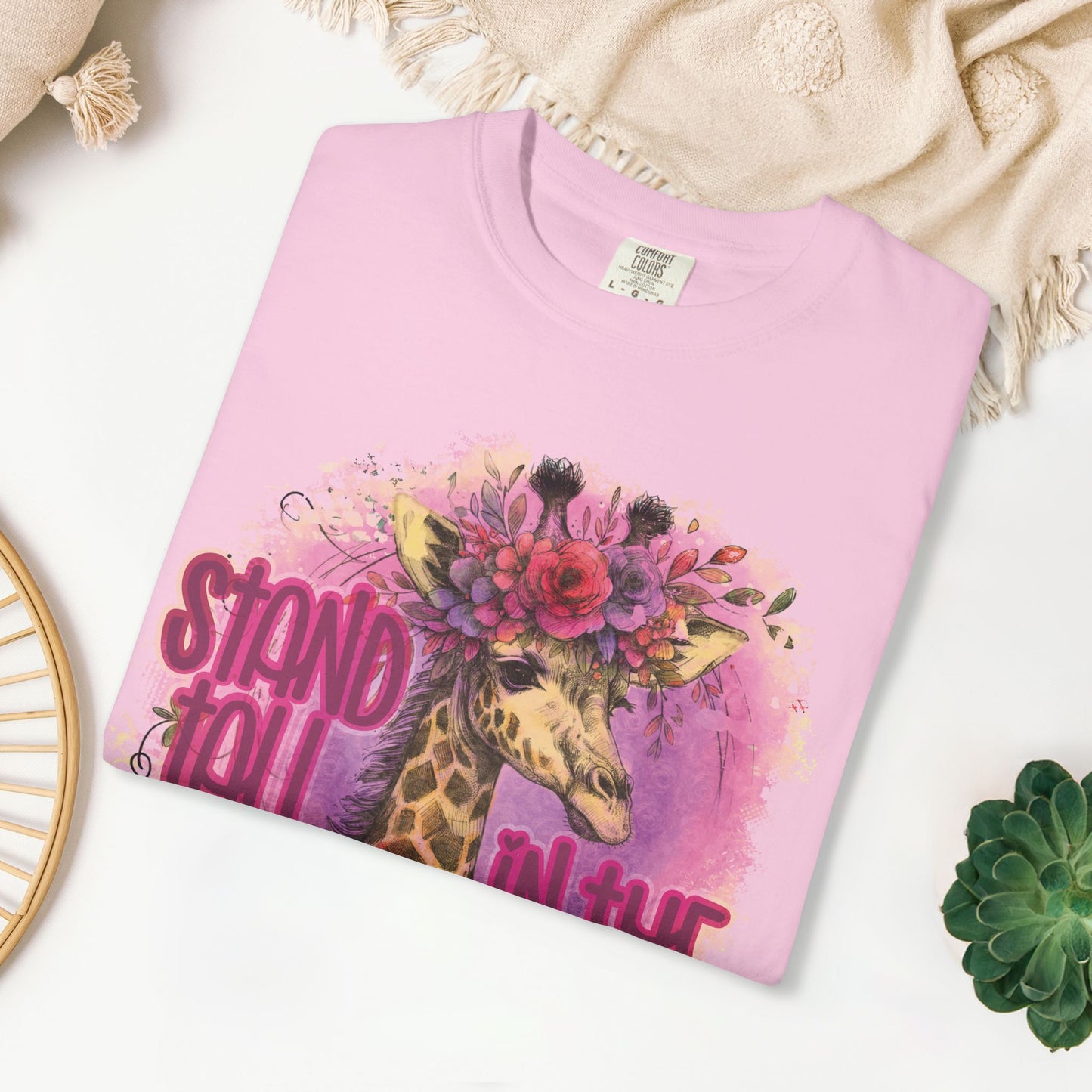 Stand Tall in the Faith Comfort Colors Shirt