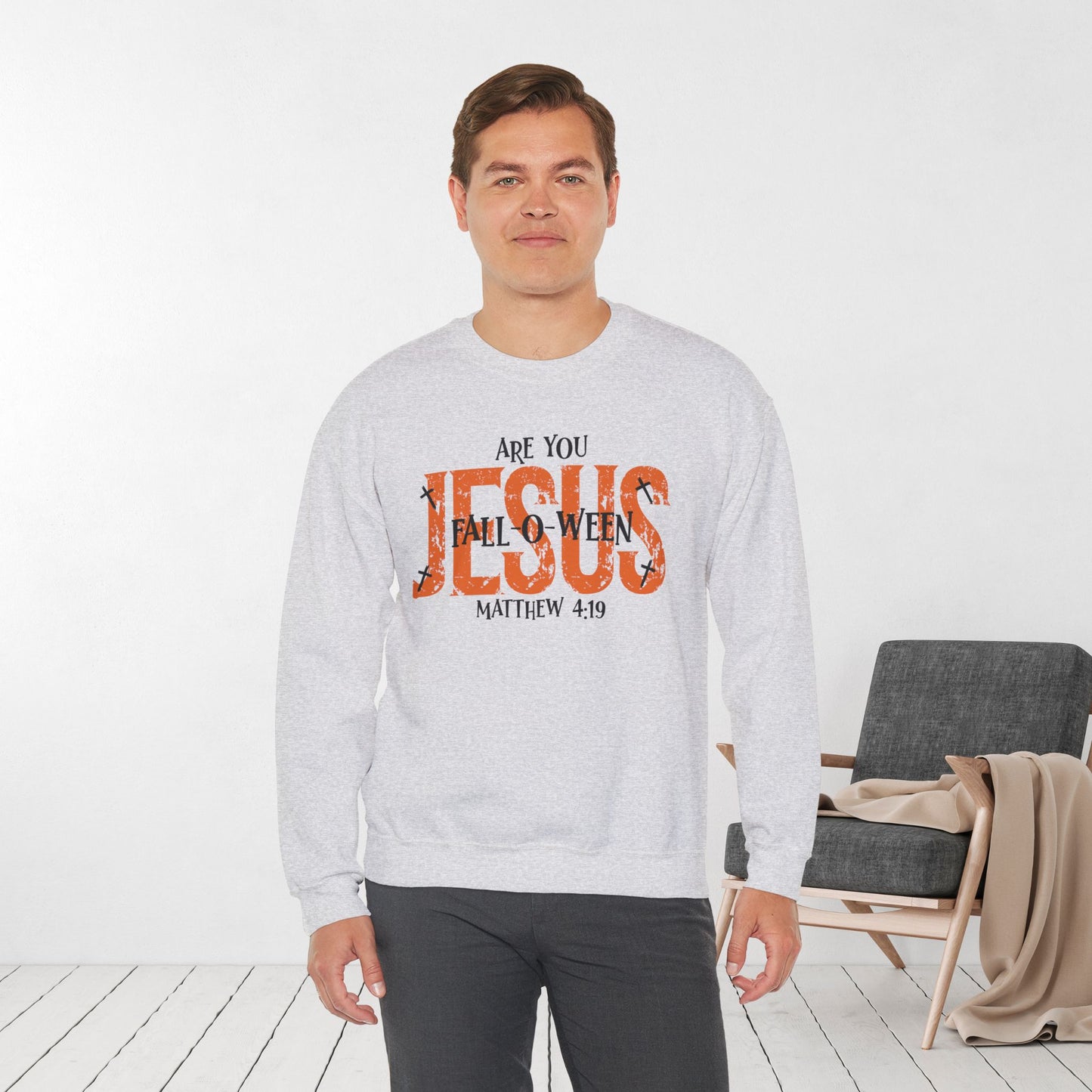 Are You Fall-o-ween Jesus Sweatshirt - Christian Fall Crewneck