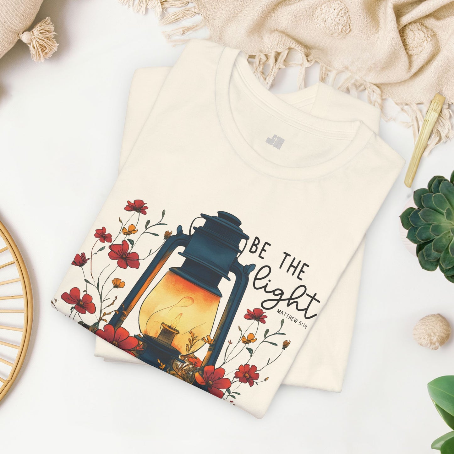 Be The Light Soft Cotton Tee