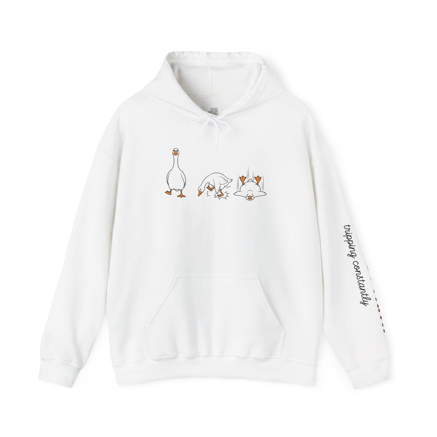Walking By Faith Tripping Constantly Hoodie