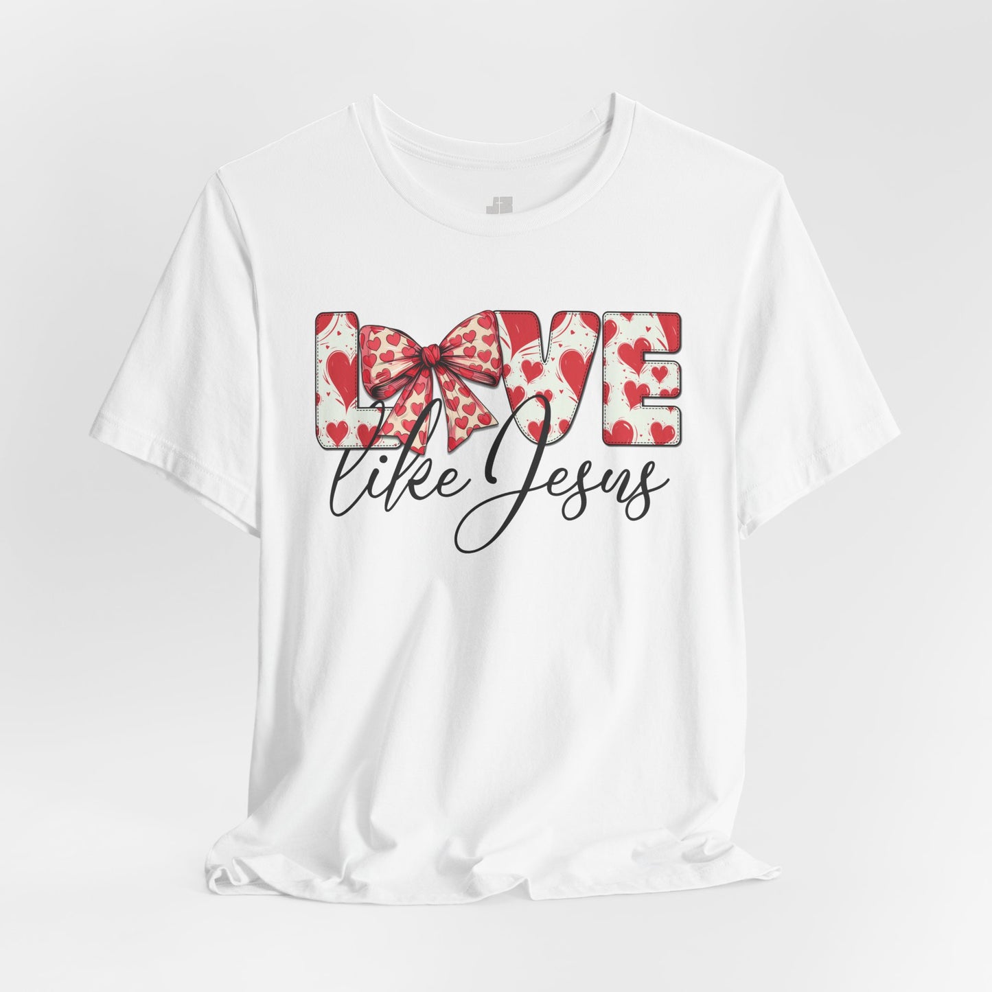 Love Like Jesus Soft Cotton Tee - Christian Shirt