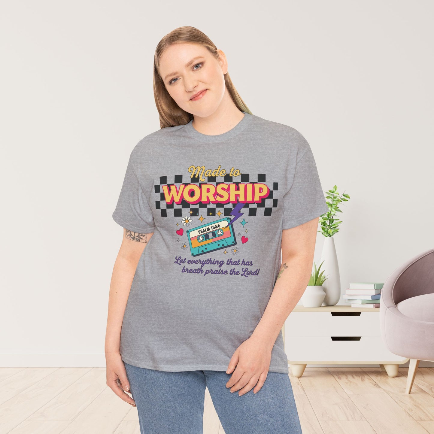 Made to Worship Heavy Cotton Tee