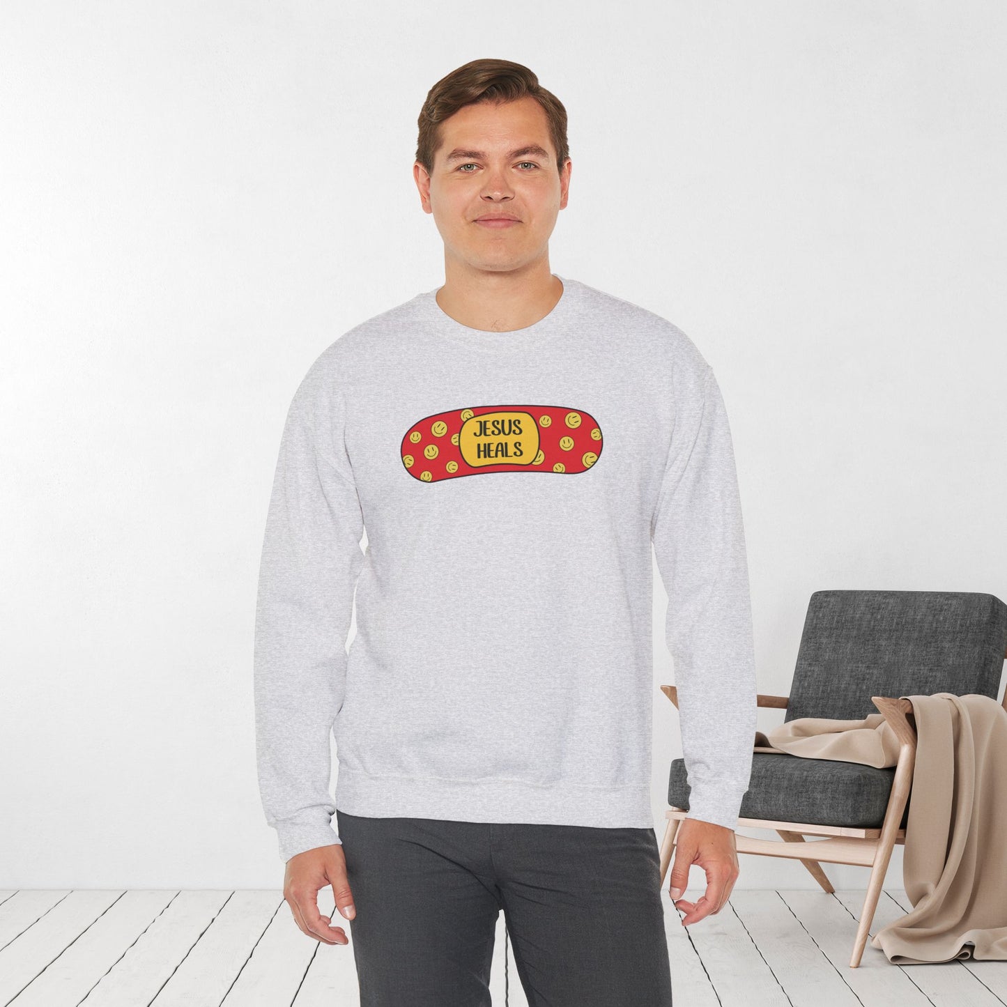 Jesus Heals Sweatshirt