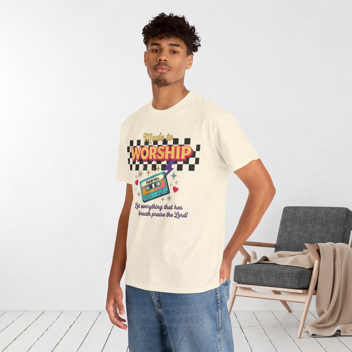Made to Worship Heavy Cotton Tee