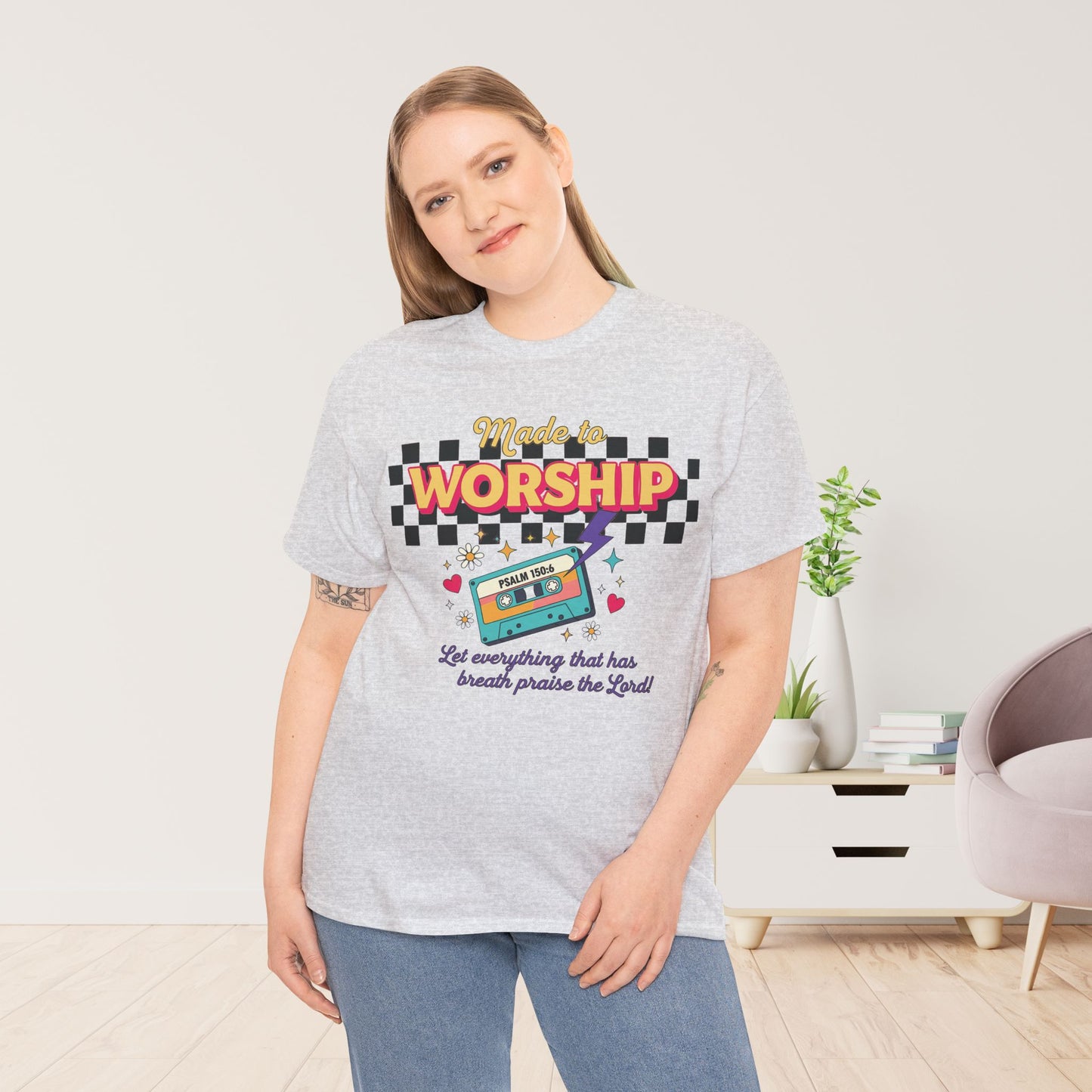 Made to Worship Heavy Cotton Tee