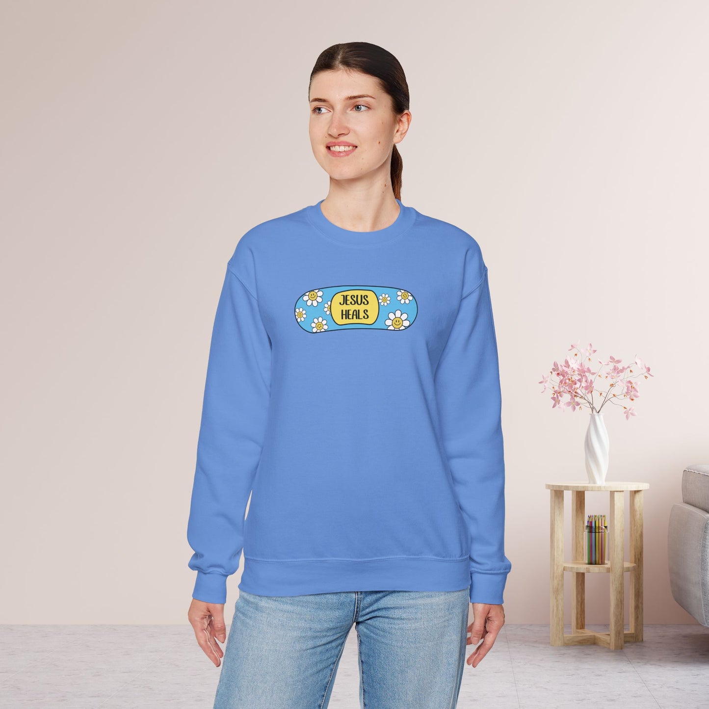 Jesus Heals Sweatshirt