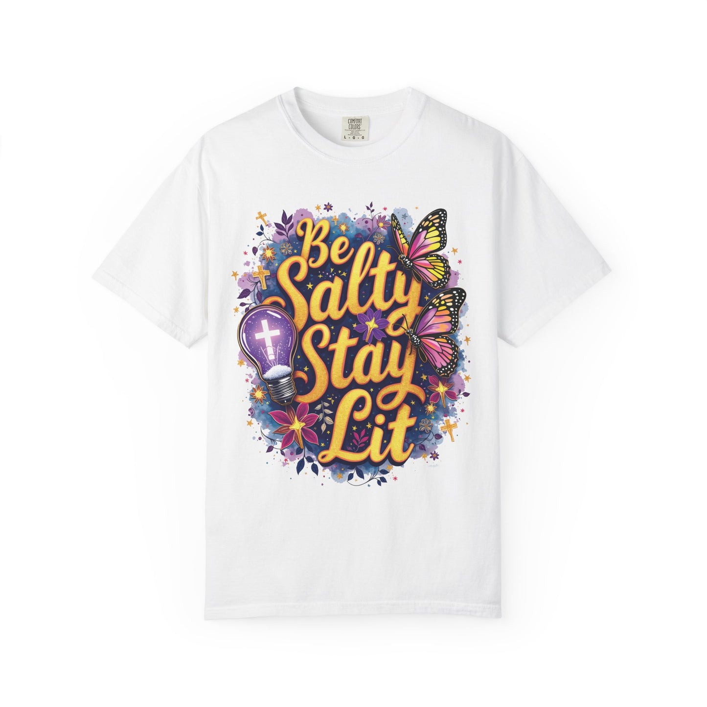Be Salty Stay Lit Comfort Colors Shirt