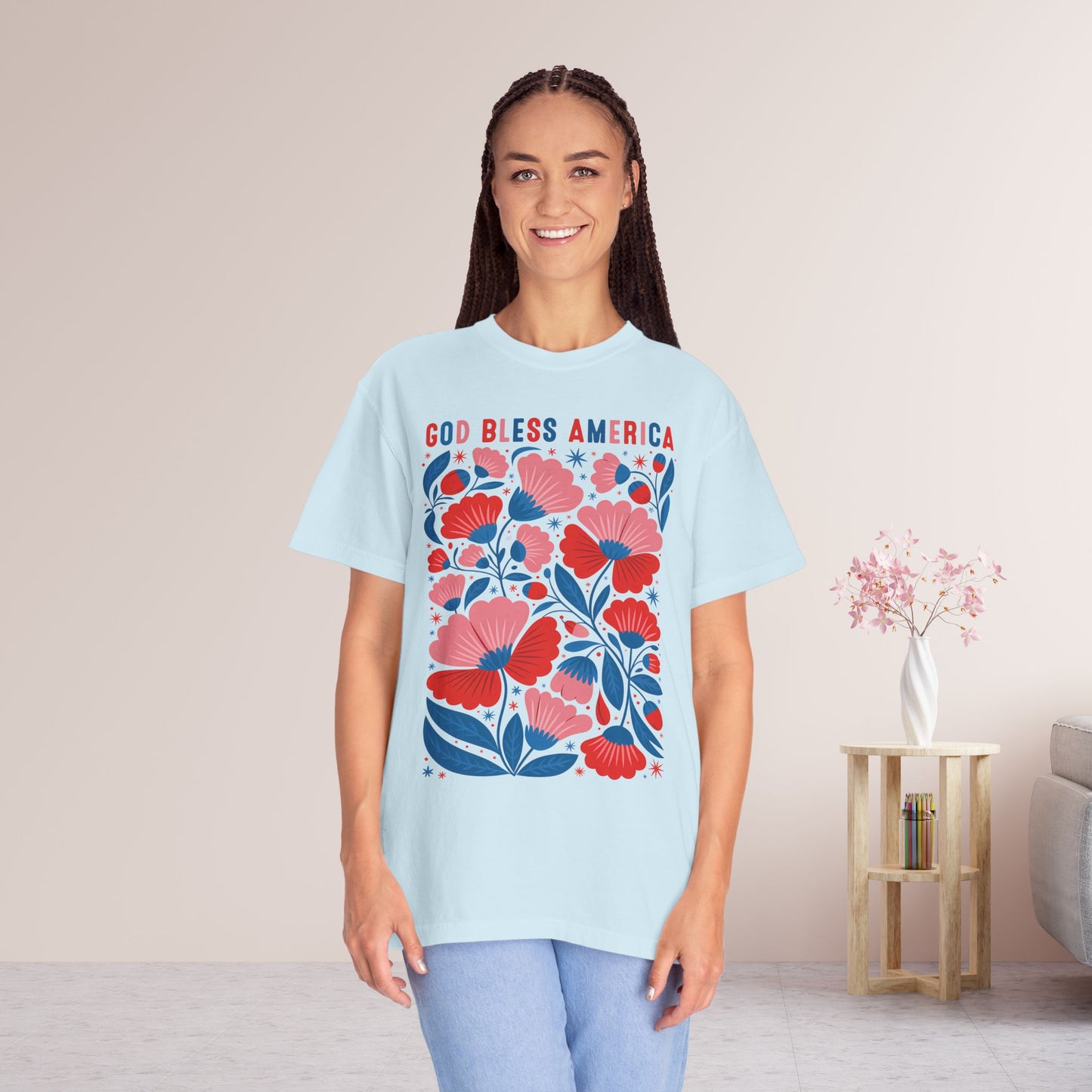 God Bless America Comfort Colors Shirt