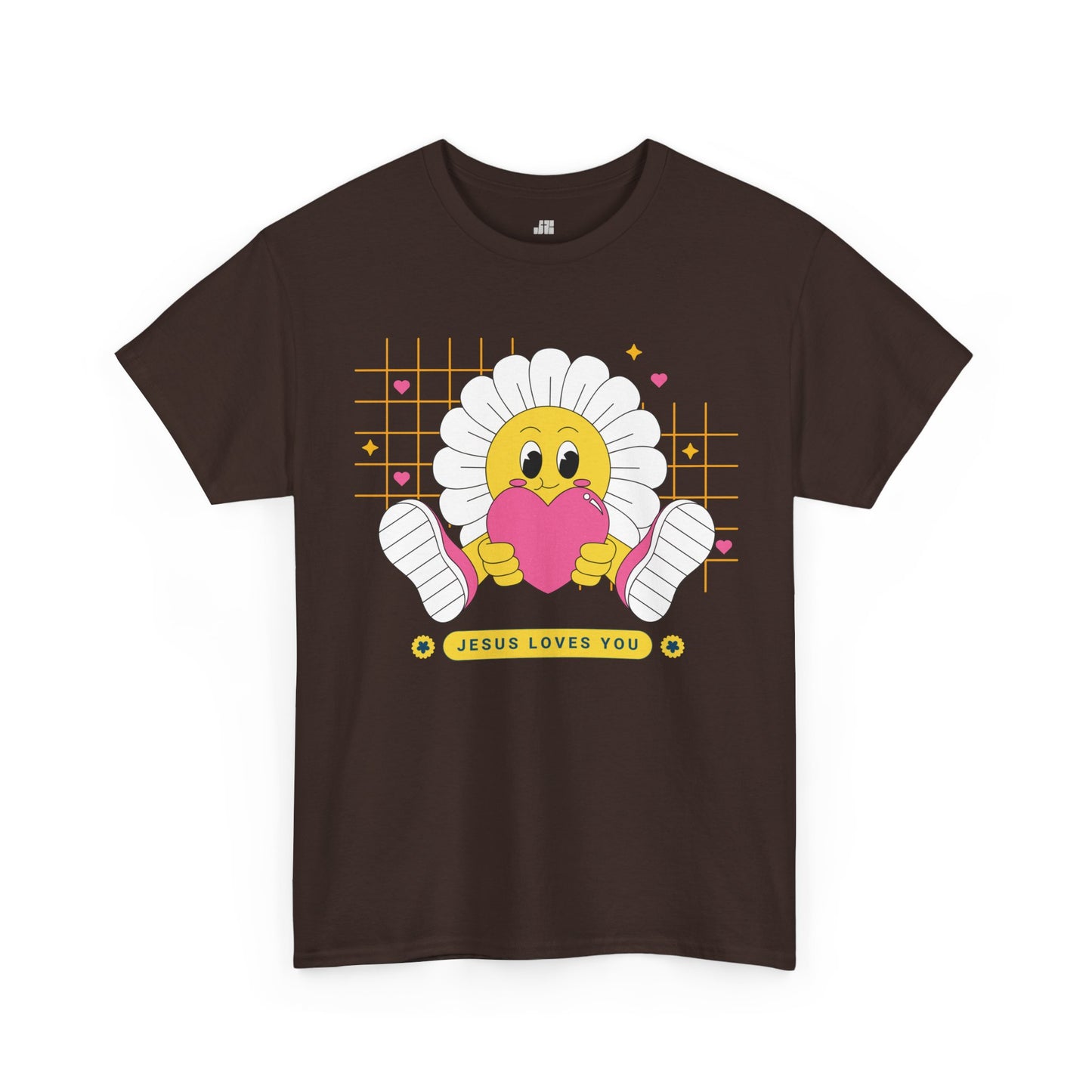 Jesus Loves You Heavy Cotton Tee