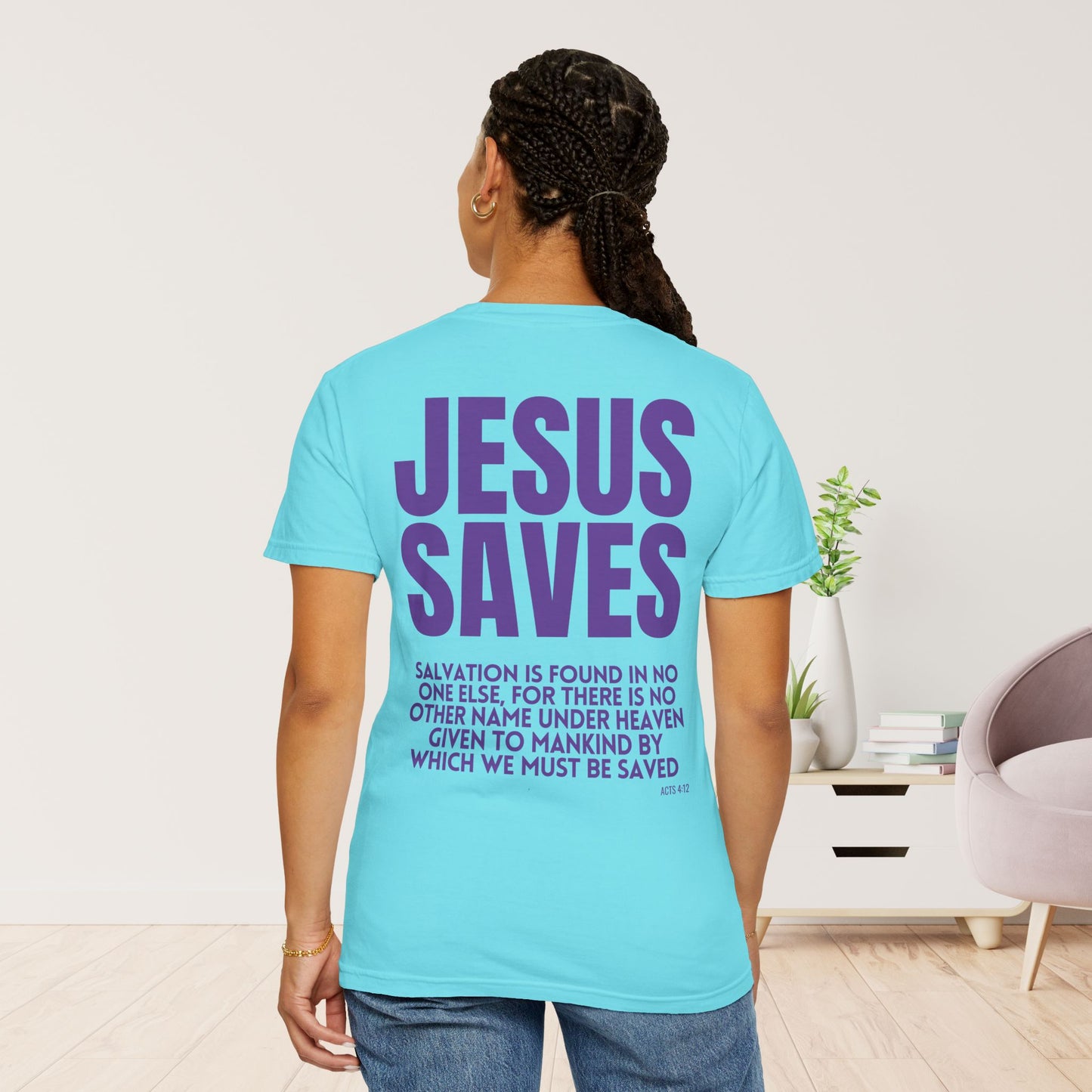 Jesus Saves Comfort Colors Shirt