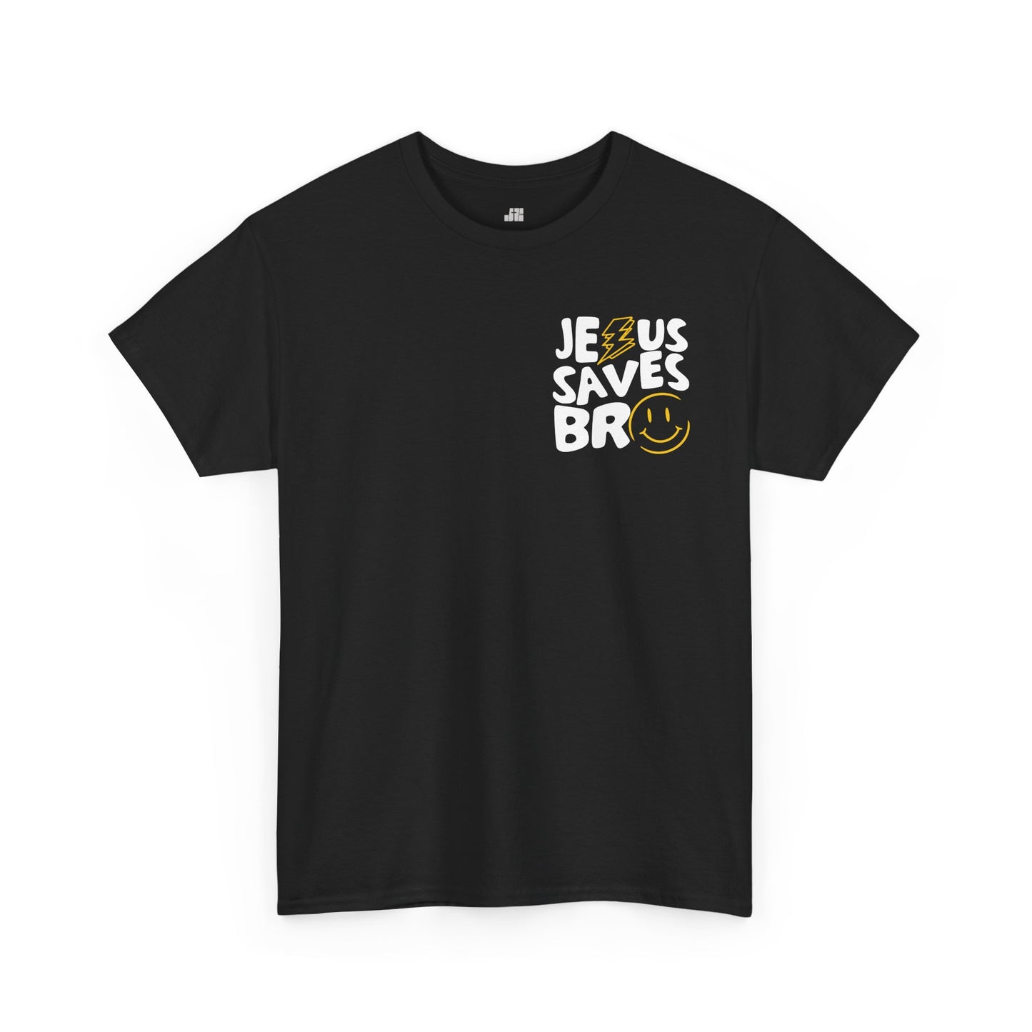 Jesus Saves Bro Heavy Cotton Tee