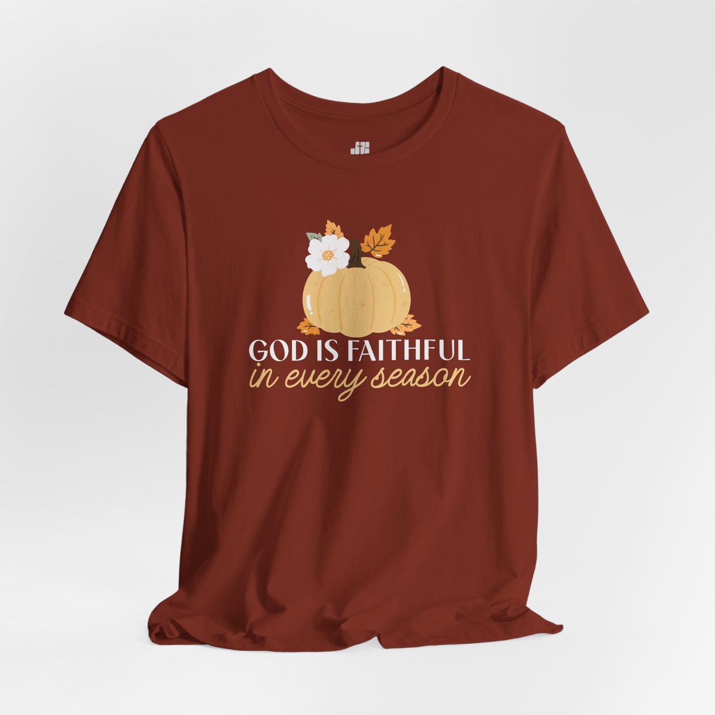 God is Faithful in Every Season Soft Cotton Tee
