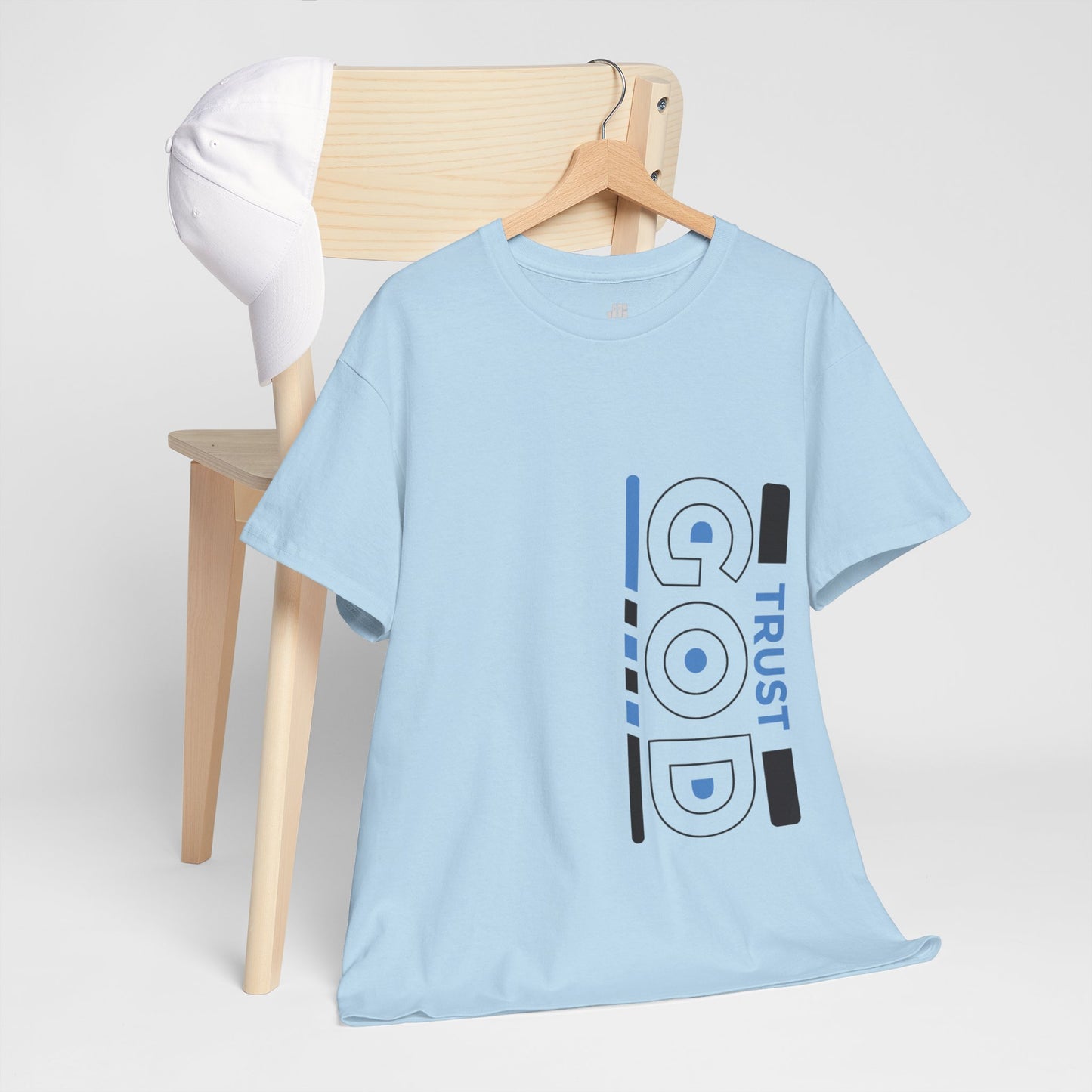 Keep Calm and Trust God Heavy Cotton Tee