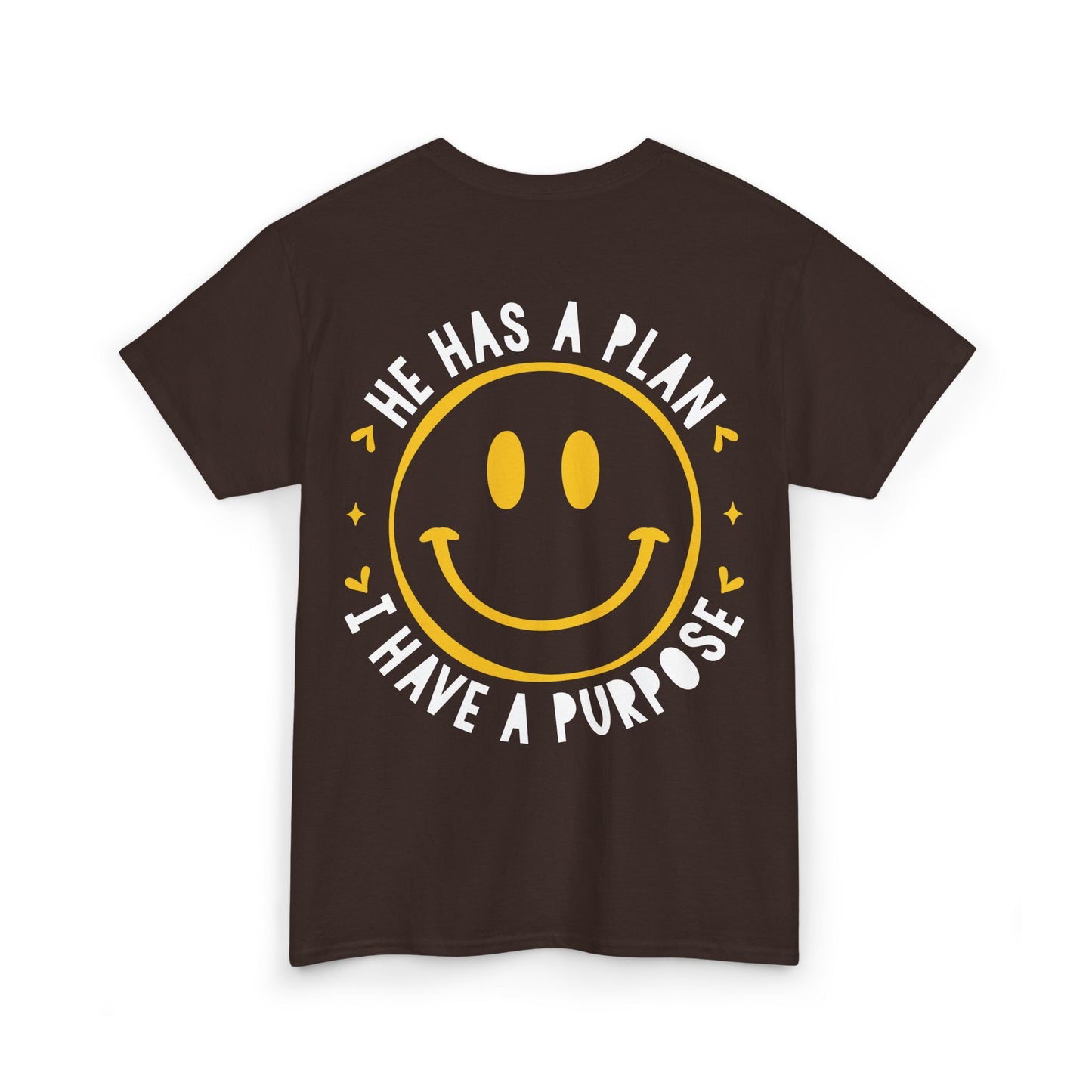 He Has a Plan, I Have a Purpose Heavy Cotton Tee