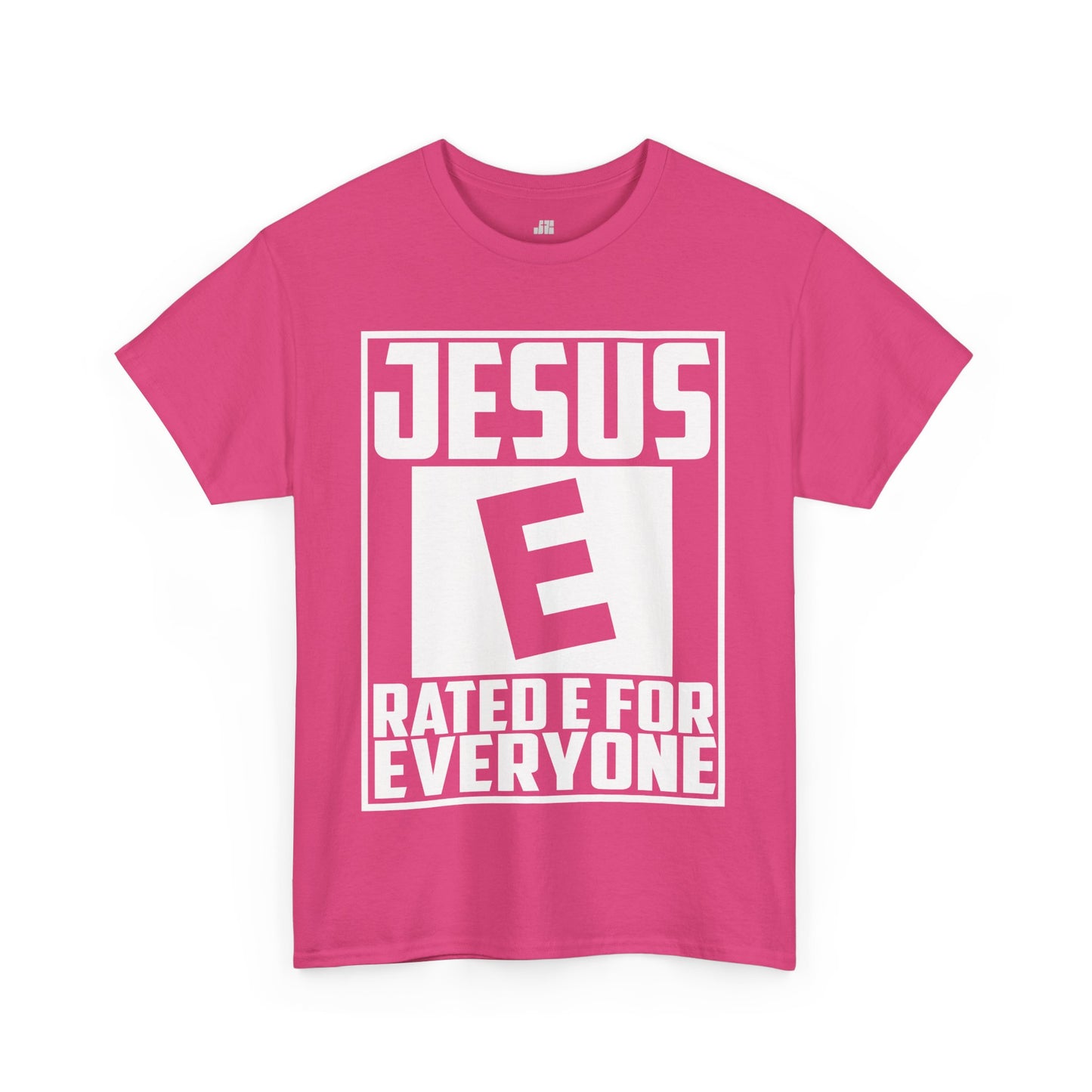 Jesus Rated E for Everyone Heavy Cotton Tee