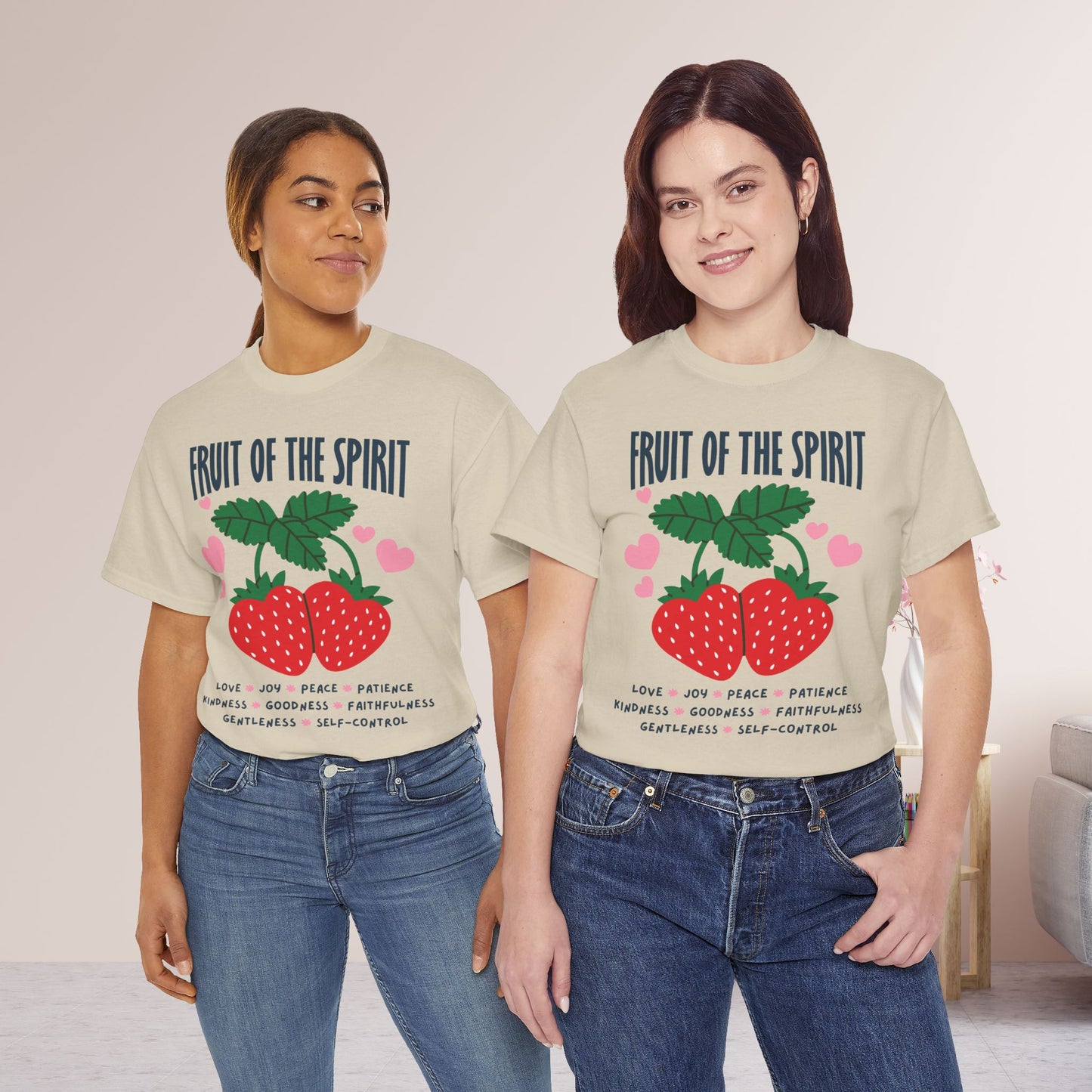 Fruit of The Spirit Heavy Cotton Tee