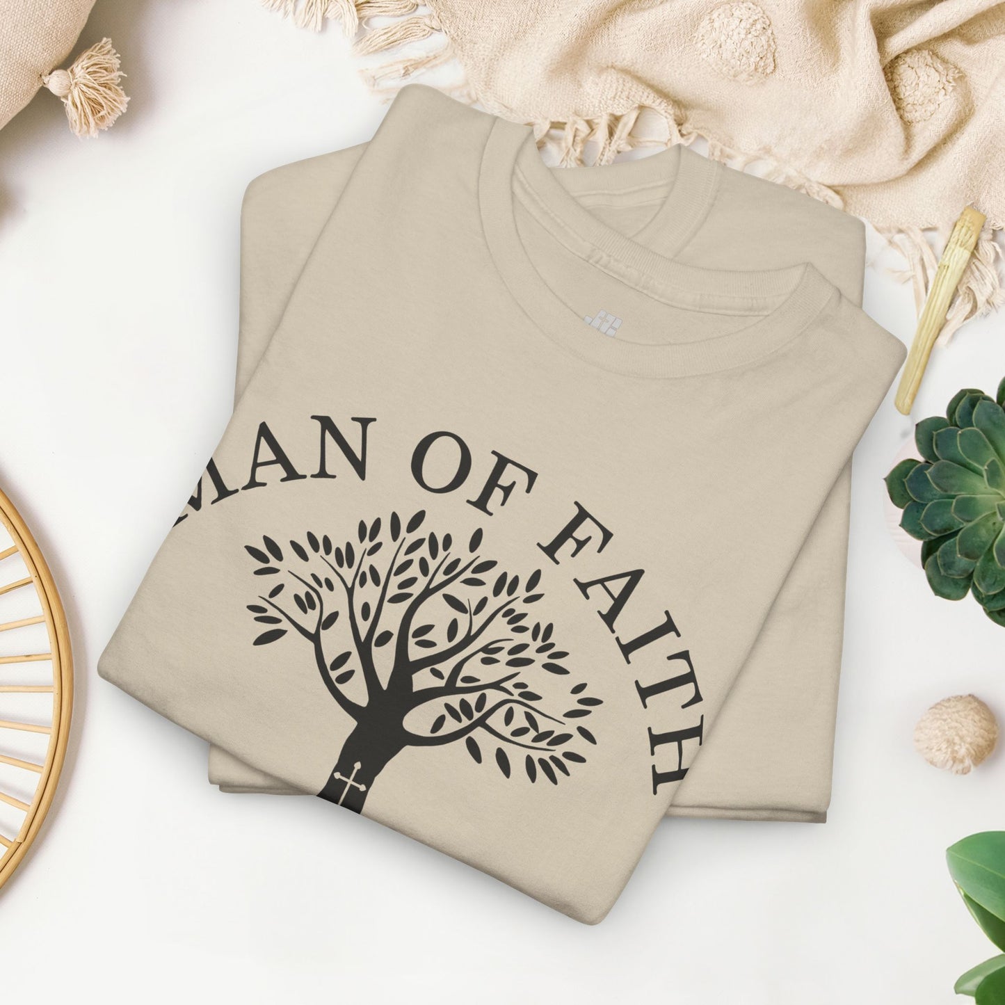 Man of Faith Heavy Cotton Tee
